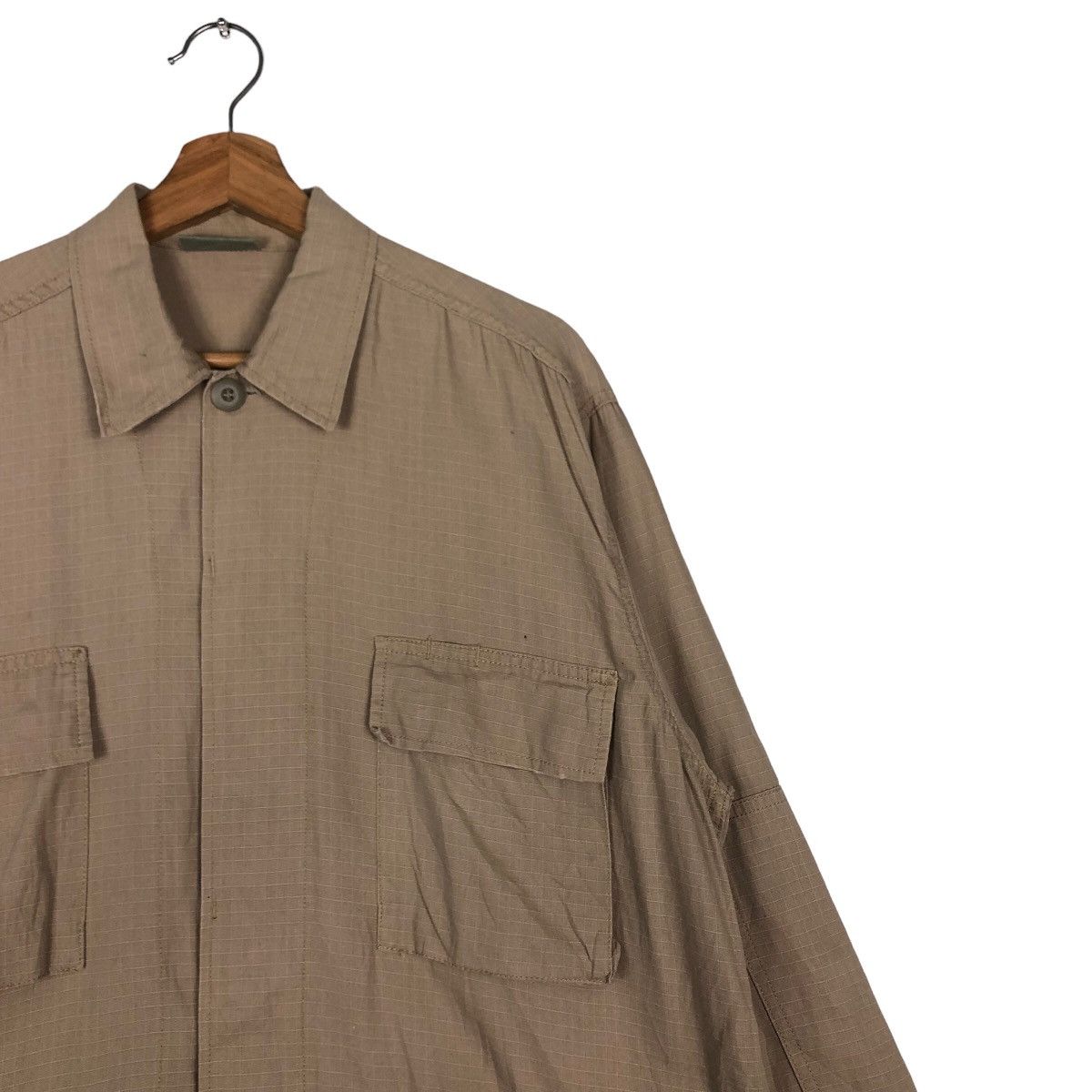 Japanese Brand Vintage Chore Cargo Jacket Multi Pocket Military Collection Size US M / EU 48-50 / 2 - 6 Thumbnail