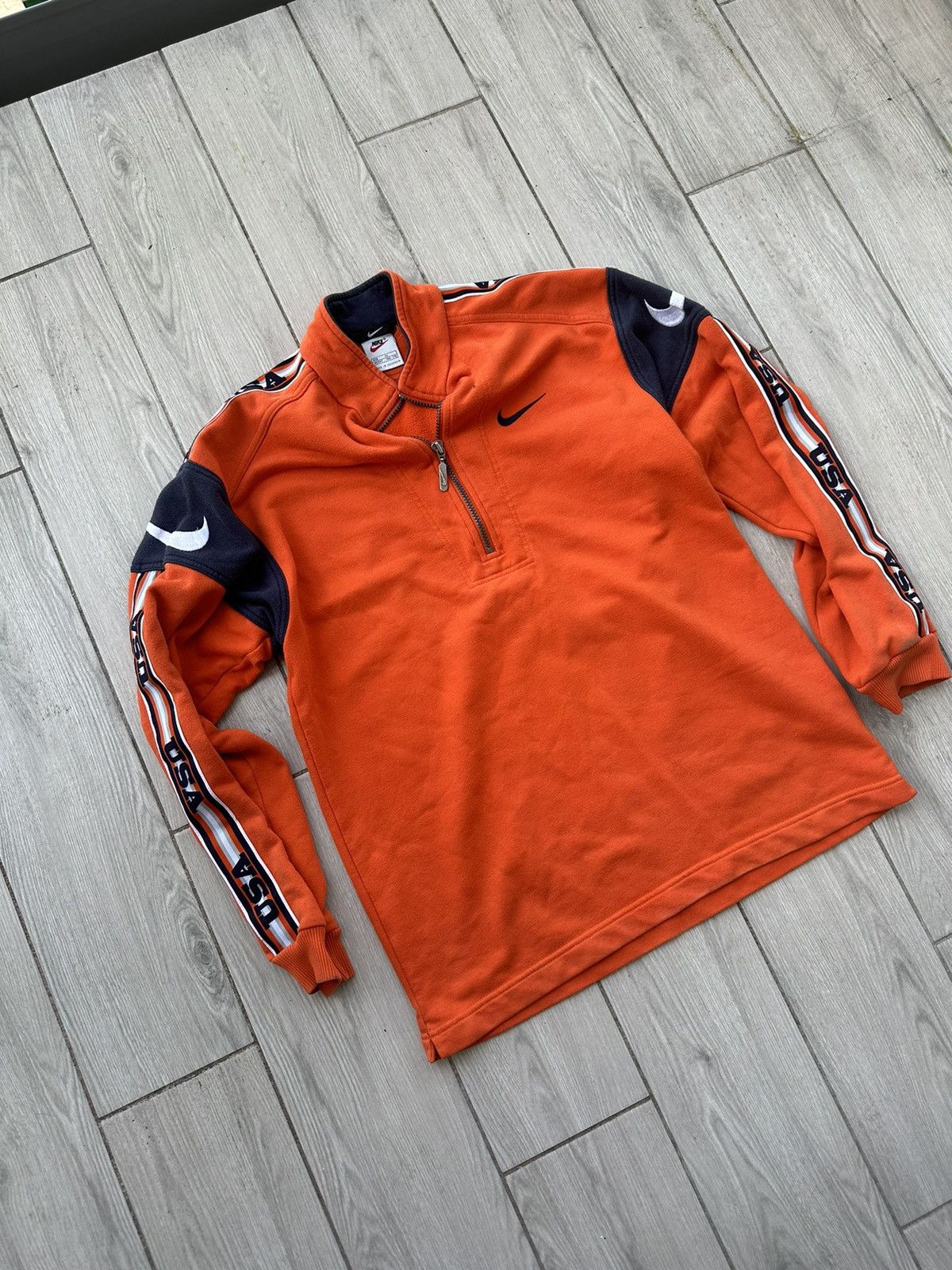 Other Vintage Nike Sweatshirt Zip 1/4 Mint Y2k Japan Style Size US XL / EU 56 / 4 - 2 Thumbnail