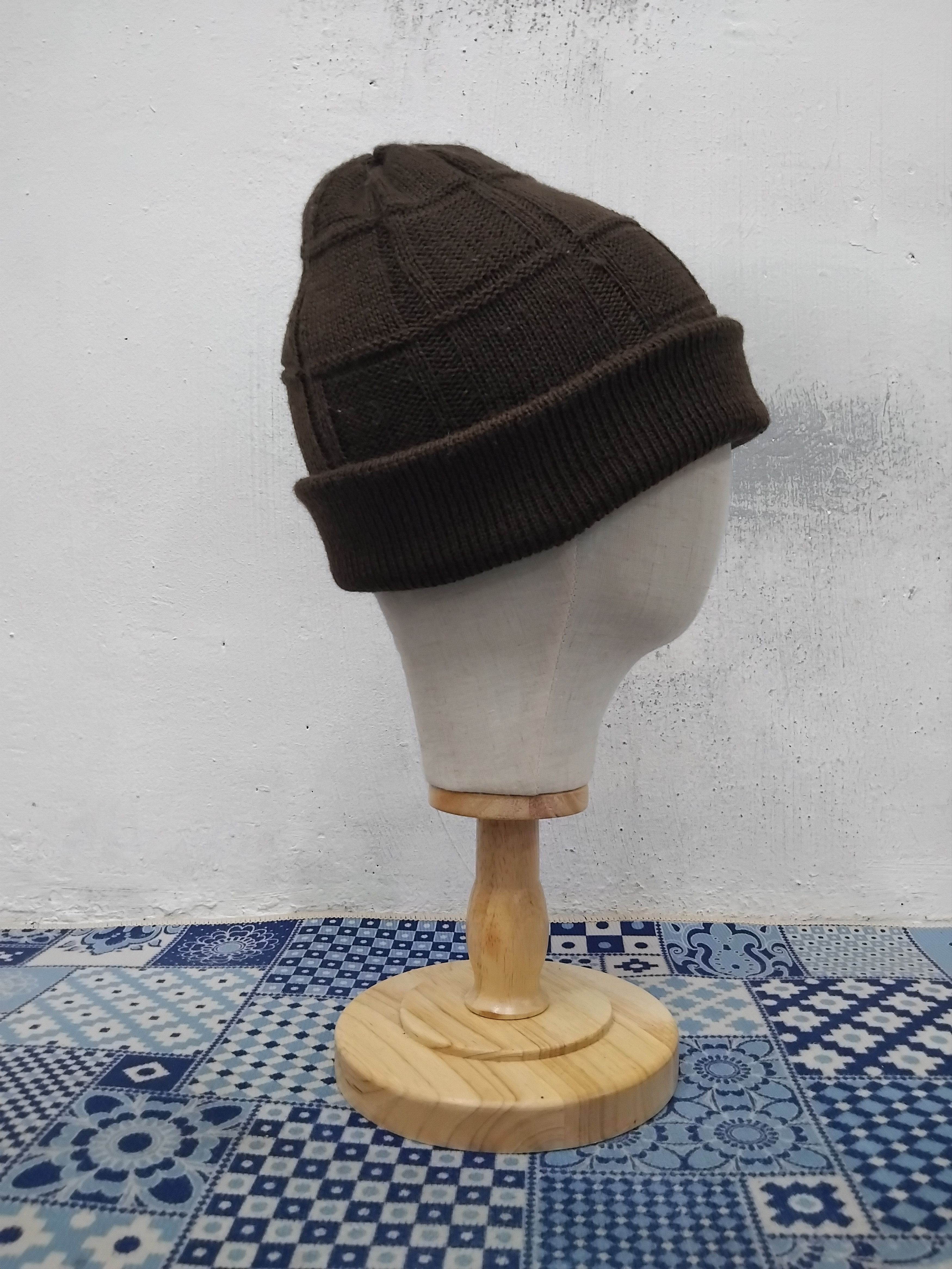 Renoma Renoma Paris chocolate colour beanie hat Size ONE SIZE - 5 Thumbnail