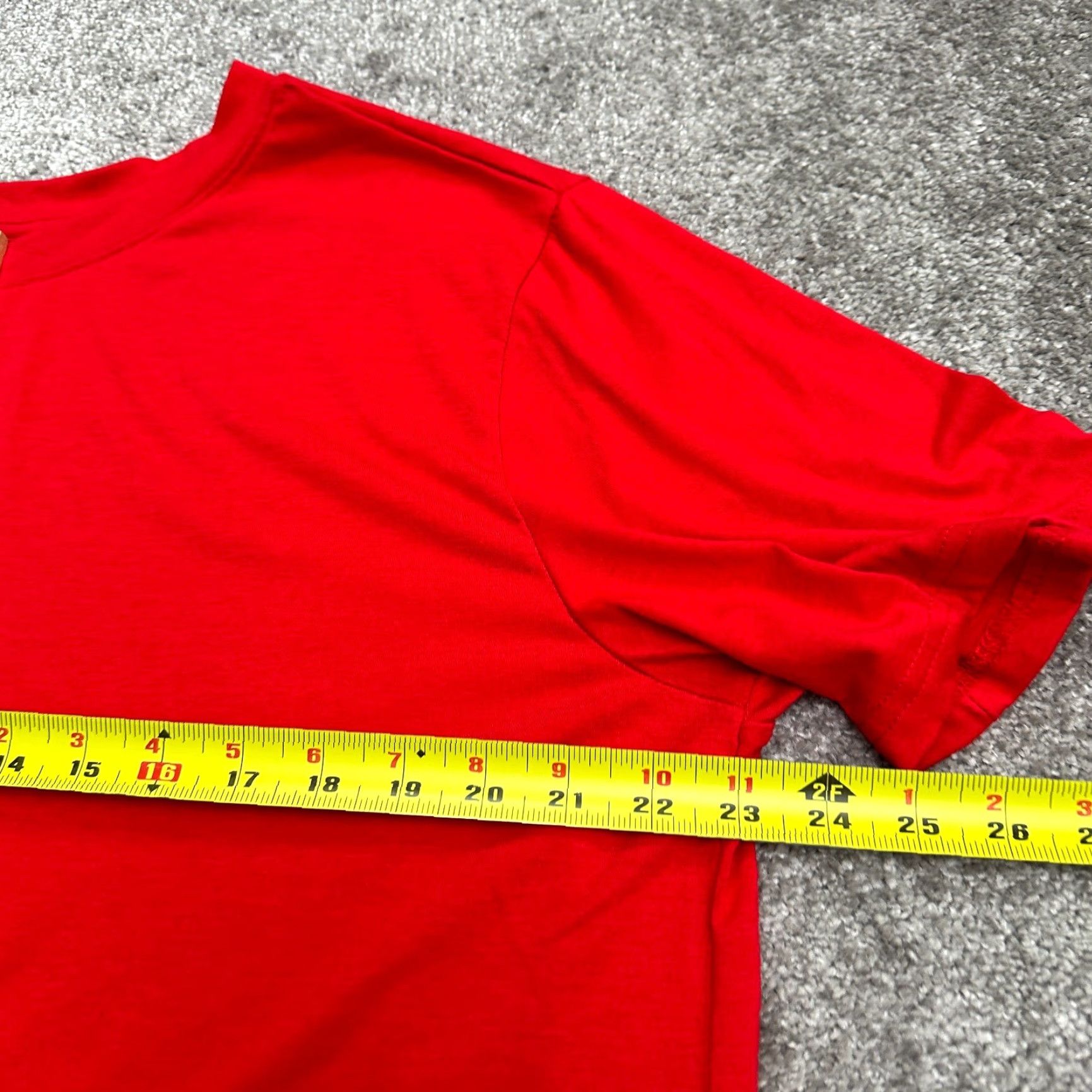Vintage Unbranded T-Shirt Mens M Crew Neck Short Sleeve Red Solid Tee Top Regular Fit Casual Casual Shirt Size US M / EU 48-50 / 2 - 7 Thumbnail