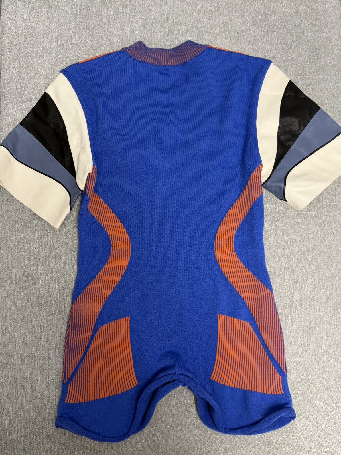 Louis Vuitton LOUIS VUITTON Leather Sleeves Stretch Knitted Size L / US 10 / IT 46 - 9 Thumbnail