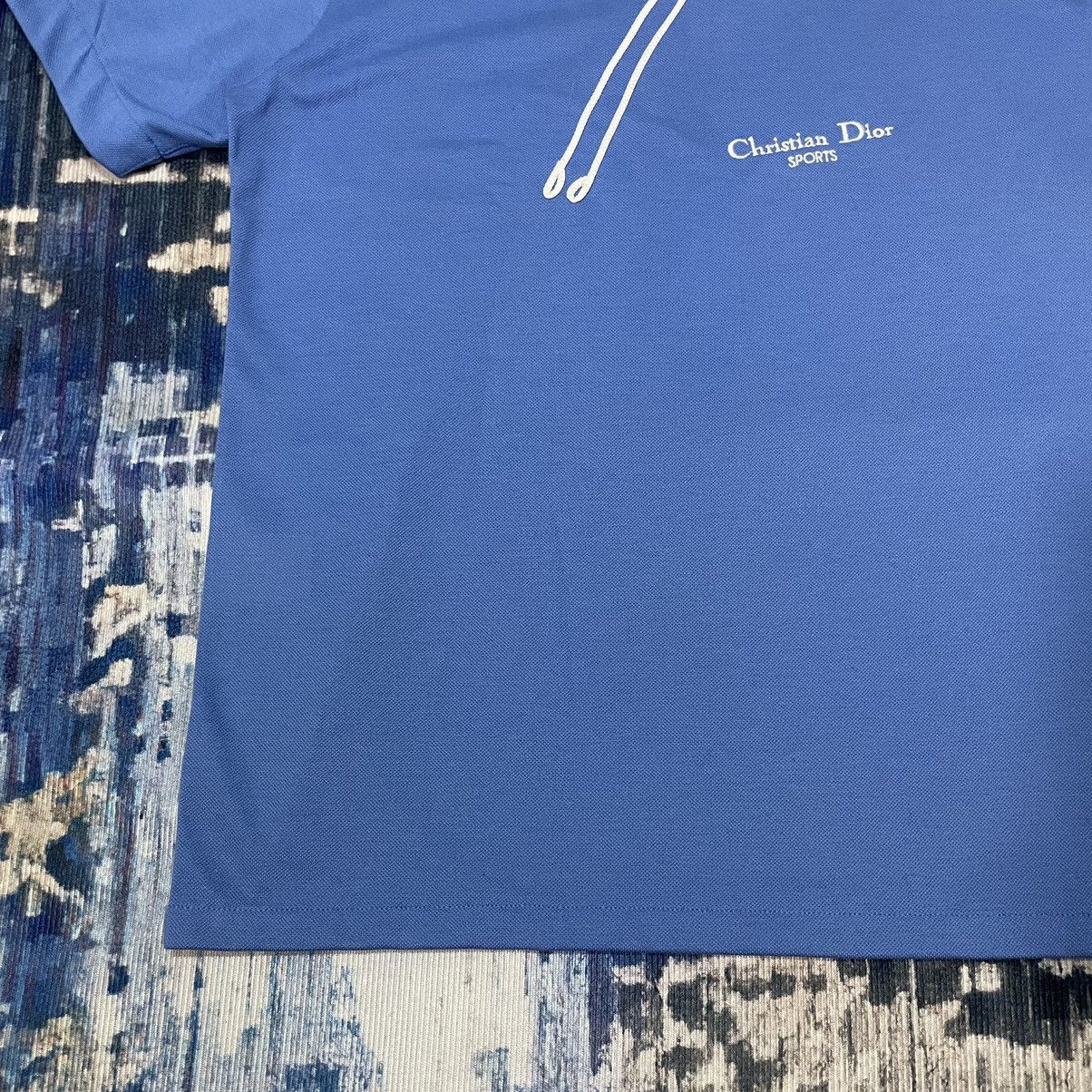 Dior Vintage Christian Dior Sports Archive Blue Polo Collar Shirt Size US S / EU 44-46 / 1 - 20 Thumbnail