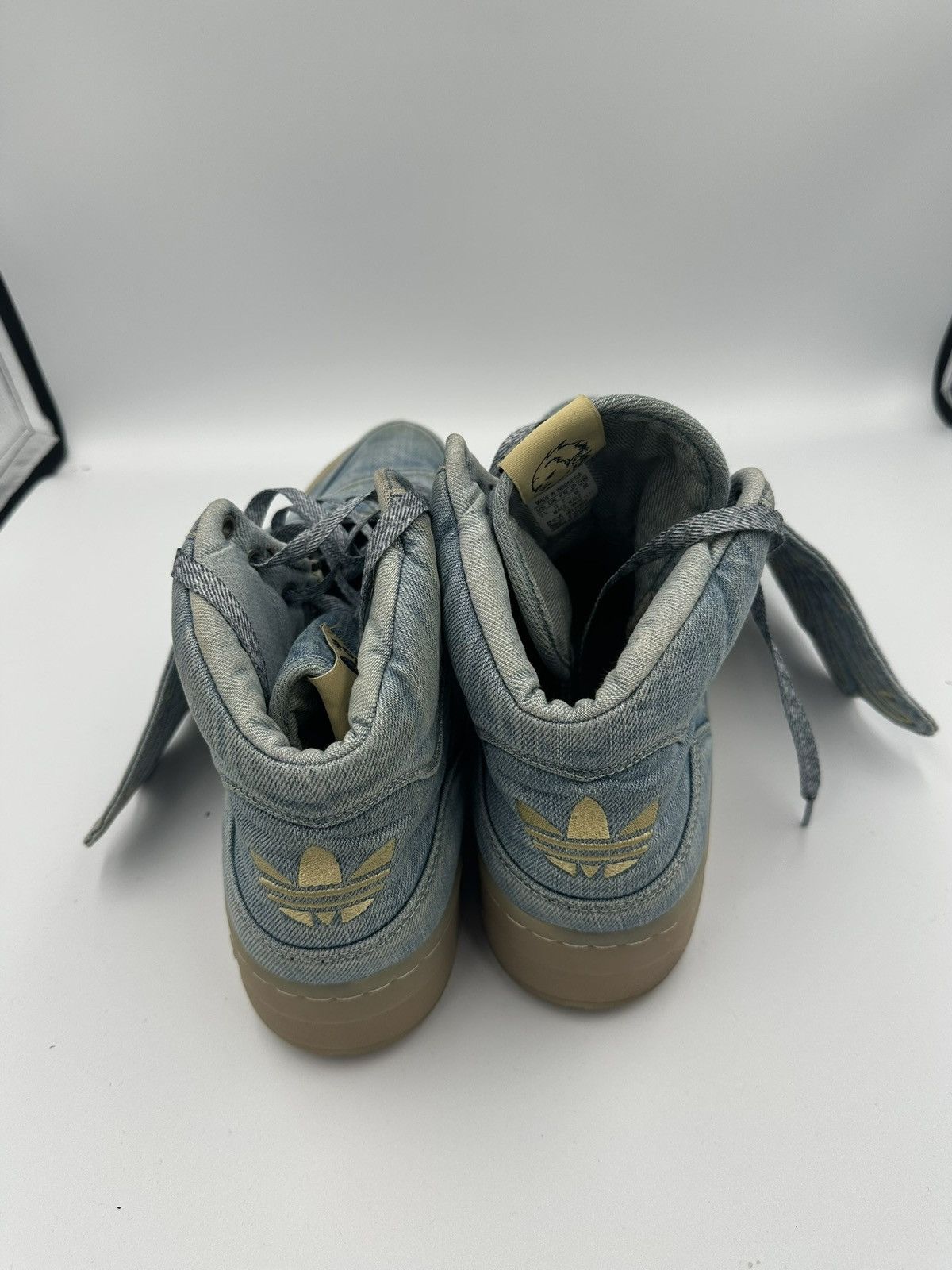 Adidas Jeremy Scott x Adidas Denim Wings Size US 12.5 / EU 45-46 - 5 Thumbnail