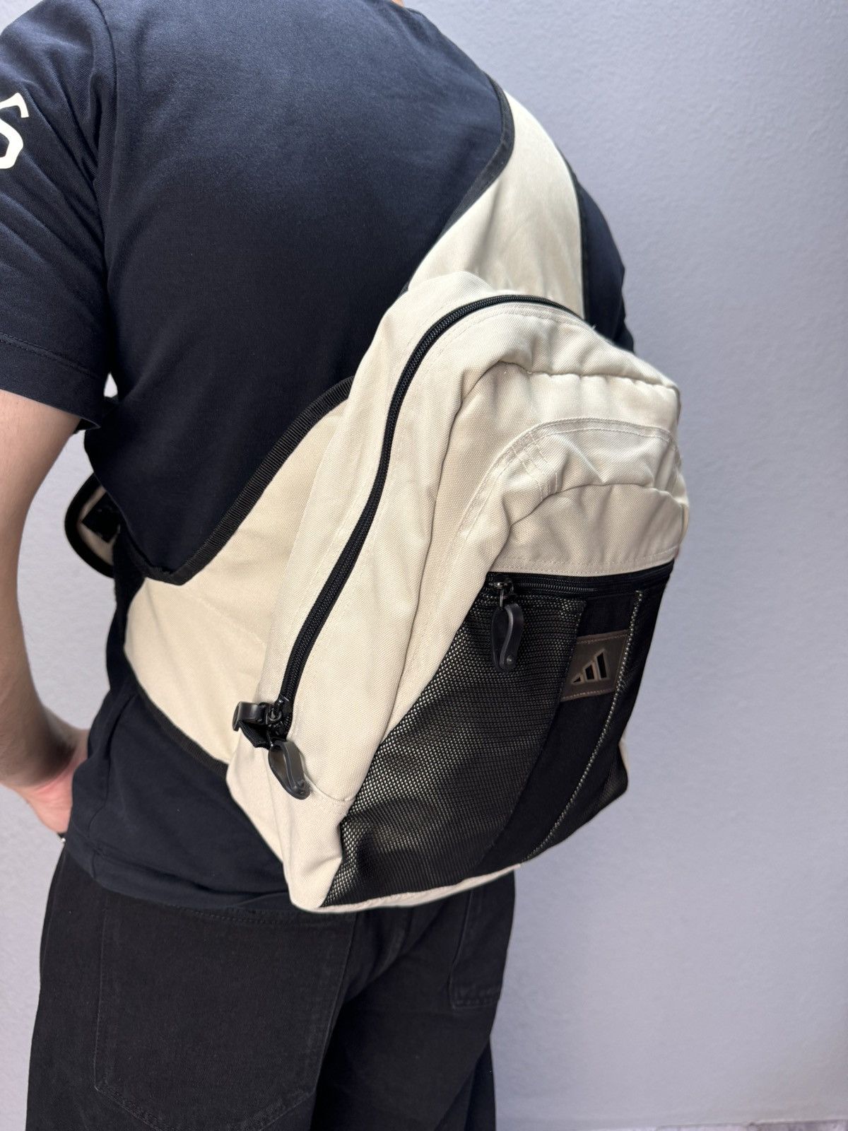 Nike × Vintage Vintage Y2K Adidas Y-3 Style Sling Bag Size ONE SIZE - 24 Thumbnail