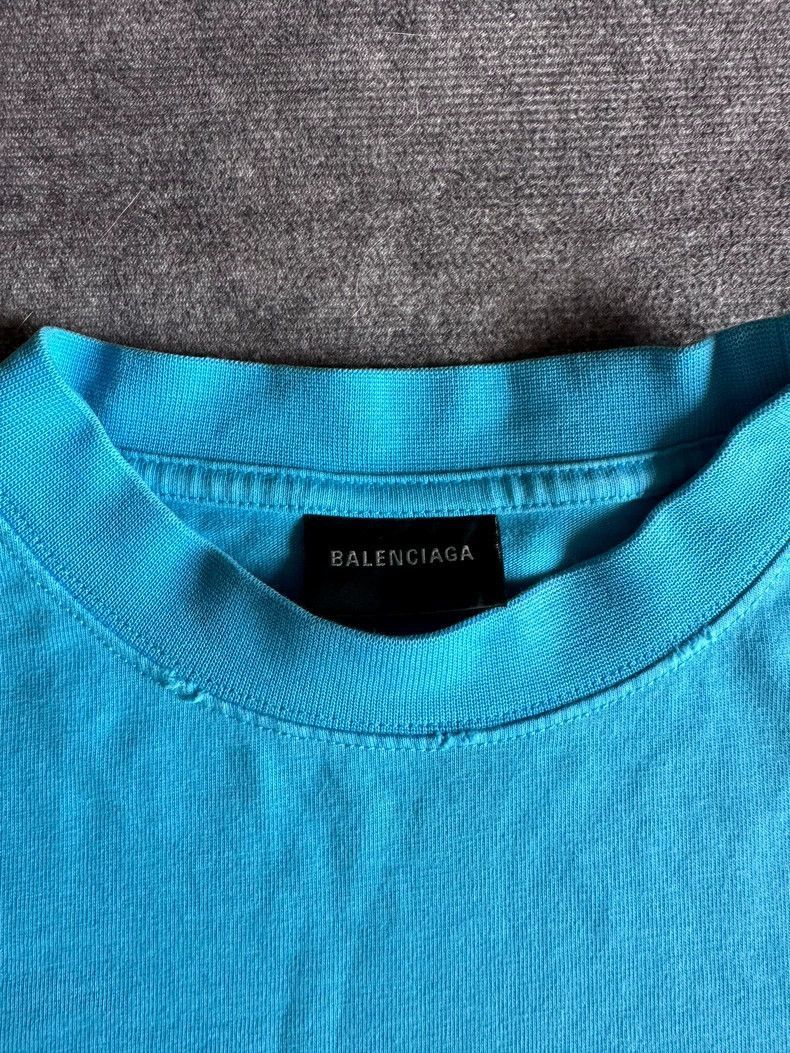 Balenciaga Balenciaga Ice Crack Logo Short Sleeve Shirt-2505 Size US XS / EU 42 / 0 - 3 Thumbnail