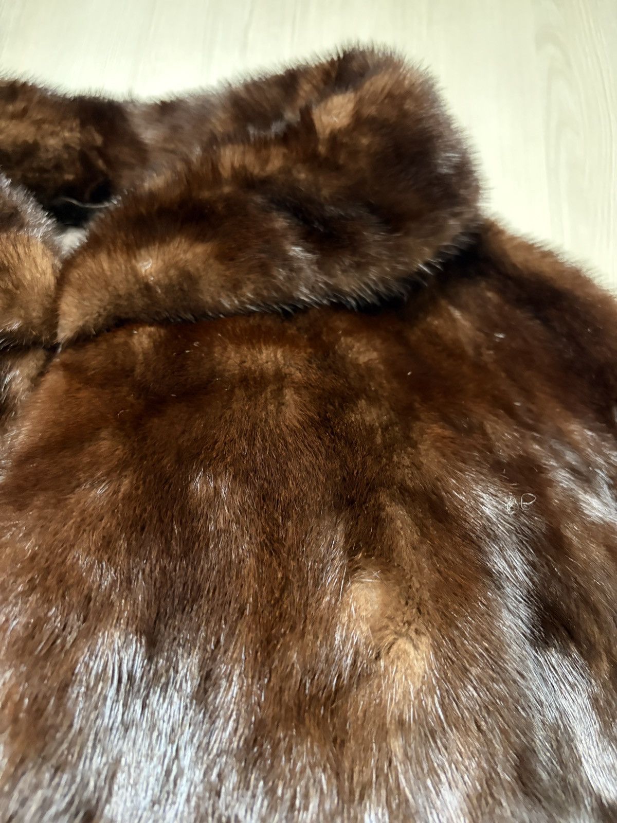 Luxe Ellis Barker Furs Chester Mink Cropped Short Coat Size M / US 6-8 / IT 42-44 - 9 Thumbnail