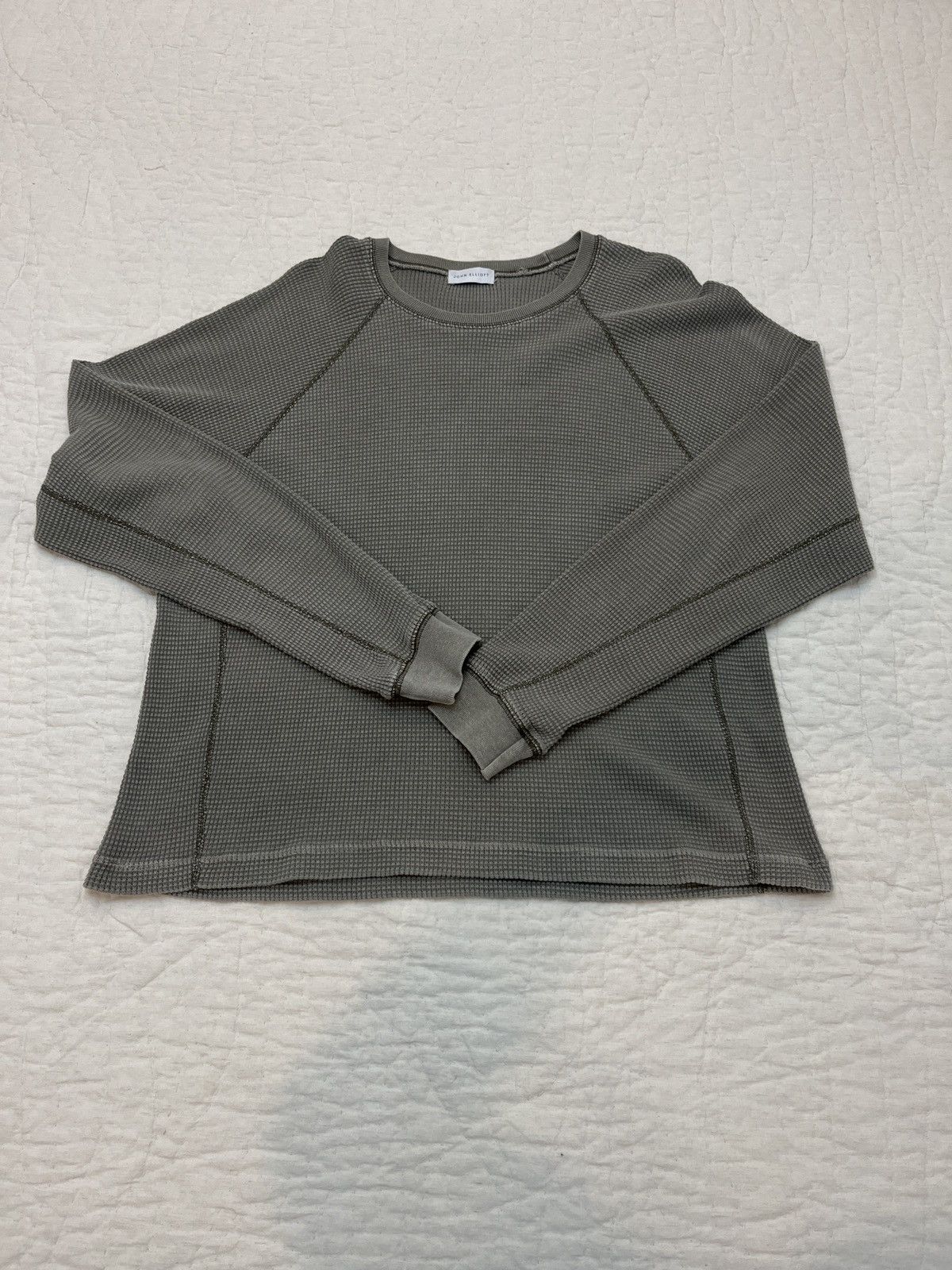 John Elliott Thermal Crew / Washed Olive - Thermal Crew / 1 / Small Size US M / EU 48-50 / 2 - 4 Thumbnail