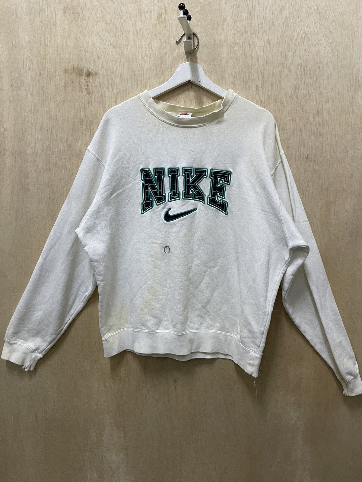 Nike × Vintage Vintage Nike Sweatshirt Size US XL / EU 56 / 4 - 1 Thumbnail