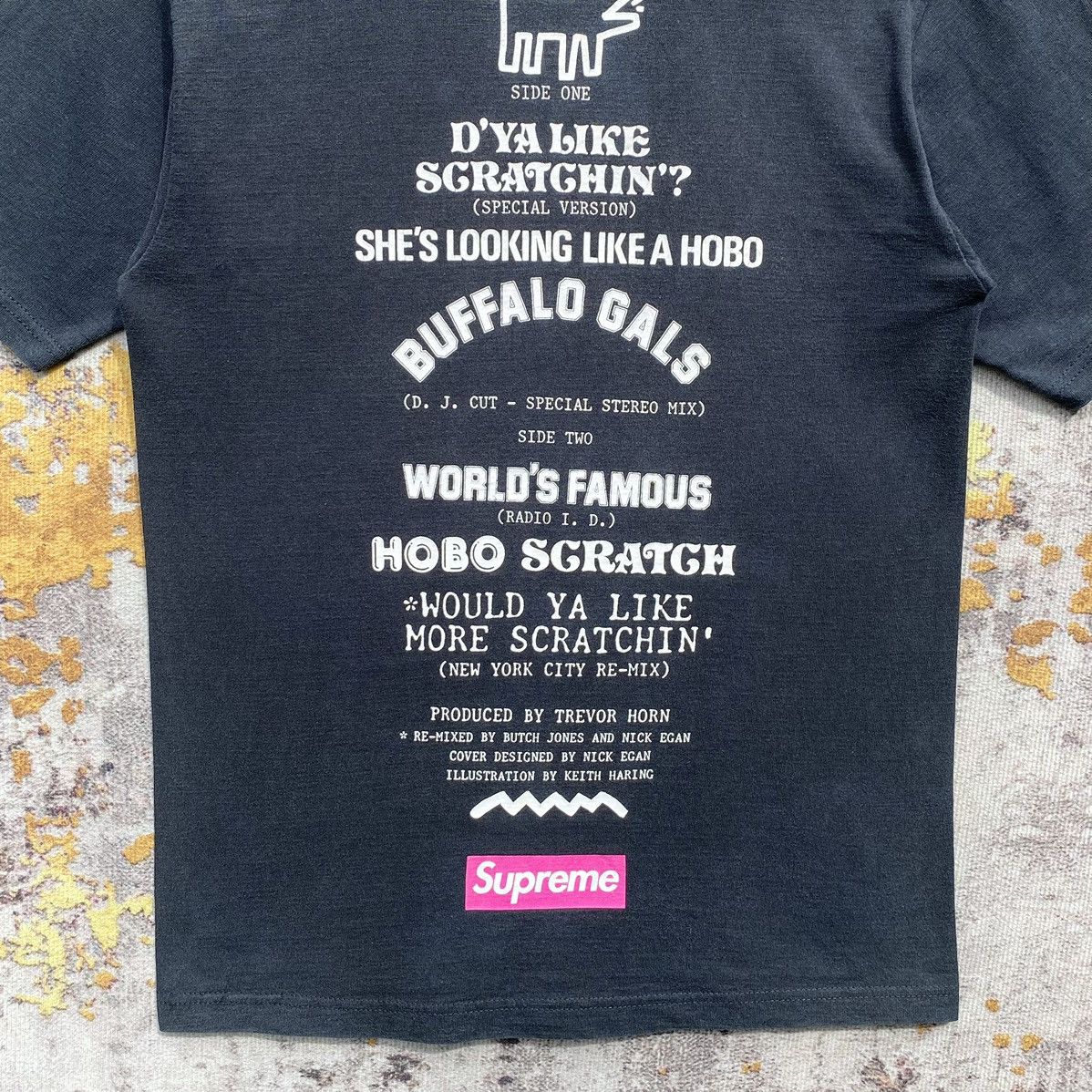 Supreme Supreme x Malcolm McLaren D'Ya Like Scratchin' Tee SunFaded Size US S / EU 44-46 / 1 - 10 Thumbnail