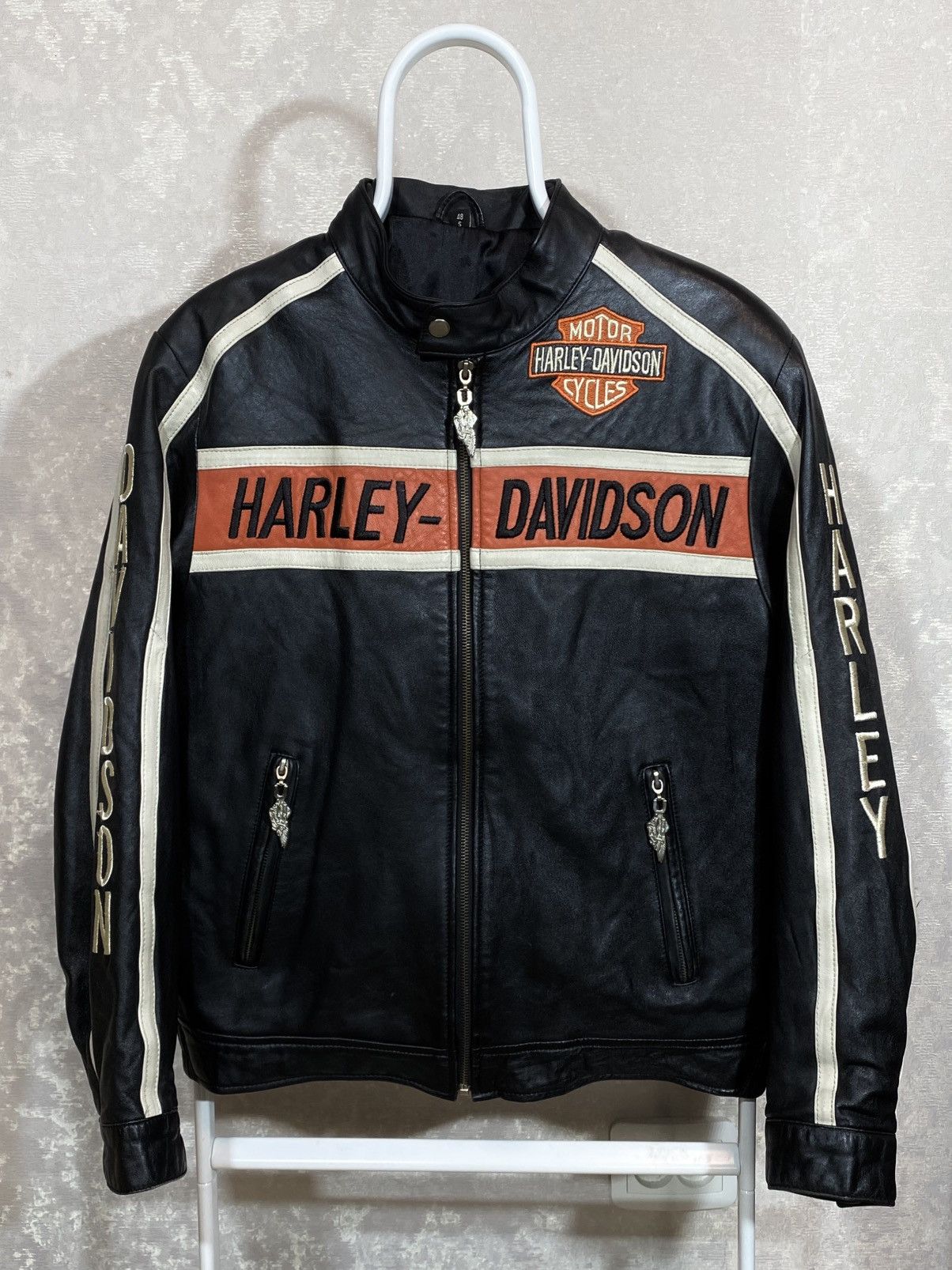Harley Davidson Harley Davidson Motorcycles Biker Jacket Racing Size US S / EU 44-46 / 1 - 1 Thumbnail
