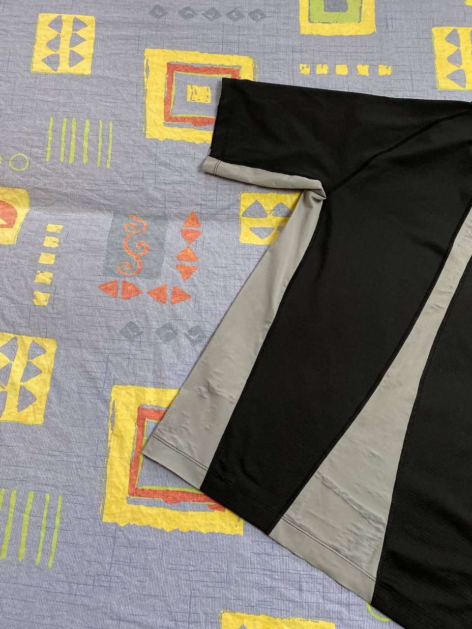 Nike × Vintage Vintage Nike Big Swoosh Logo Drill T-Shirt Y2K Size US S / EU 44-46 / 1 - 14 Thumbnail