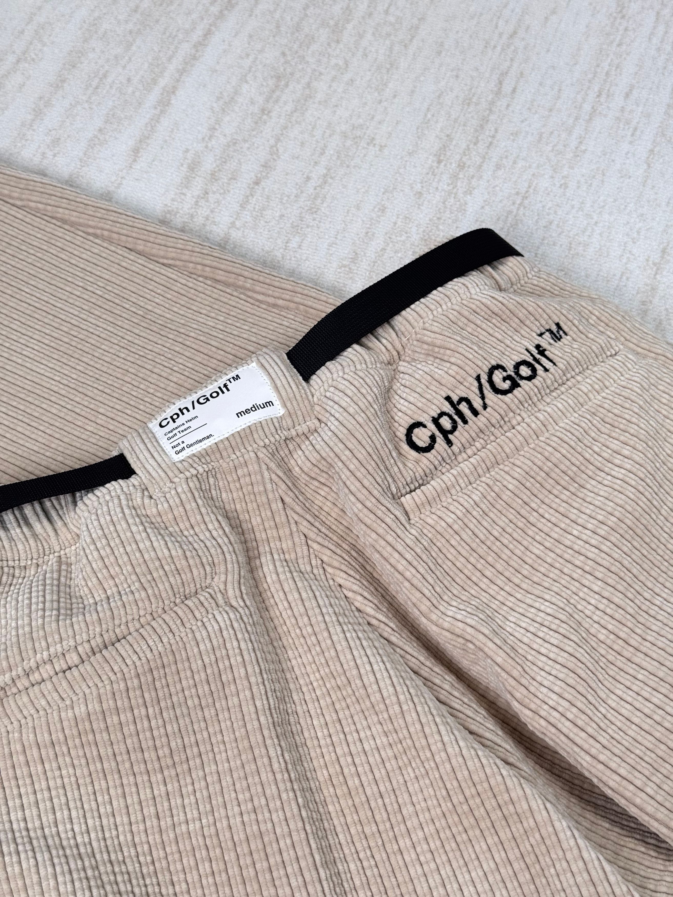Japanese Brand Sample* ADJUSTABLE CORDUROY PANTS Cph/Golf Size M Size US 32 / EU 48 - 7 Thumbnail