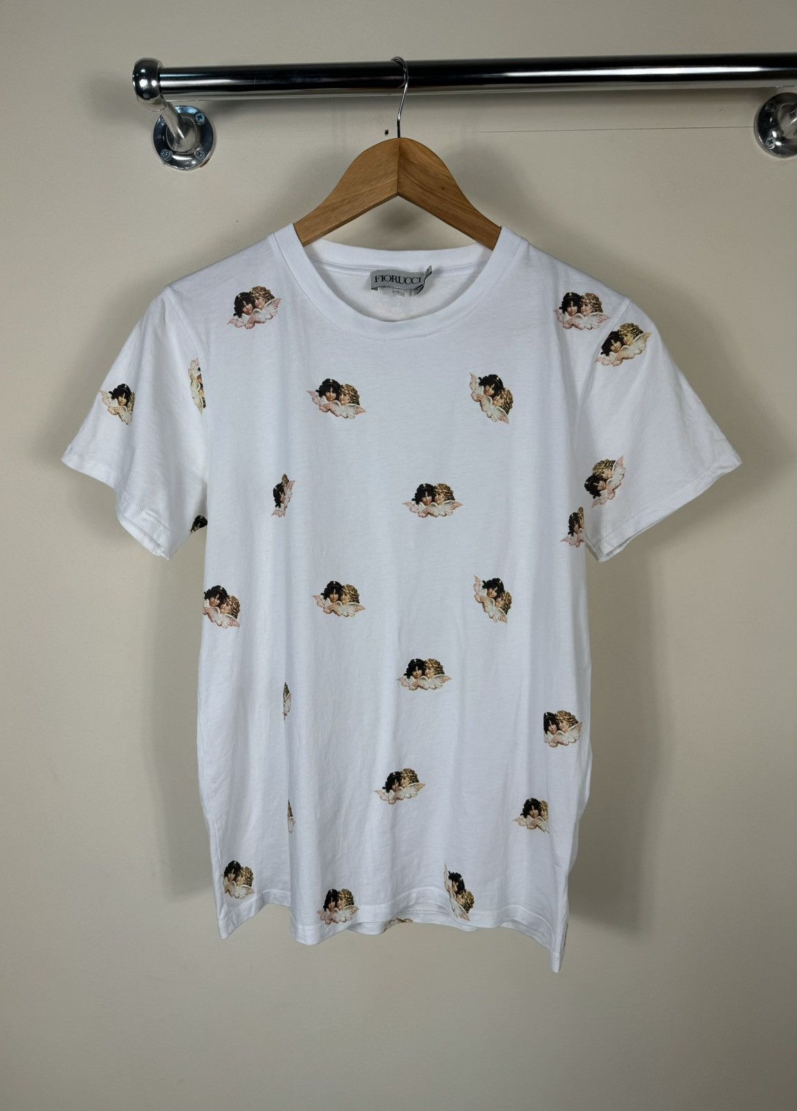 Fiorucci Fiorucci angels multi logo t shirt Size L / US 10 / IT 46 - 1 Thumbnail