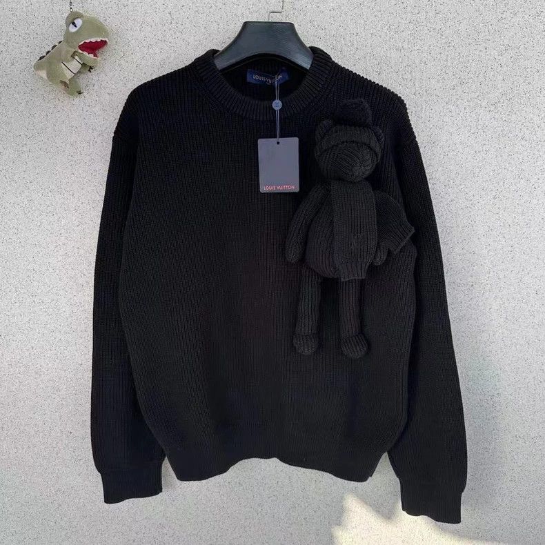Louis Vuitton Louis Vuitton Bear Sweater Size US L / EU 52-54 / 3 - 1 Thumbnail