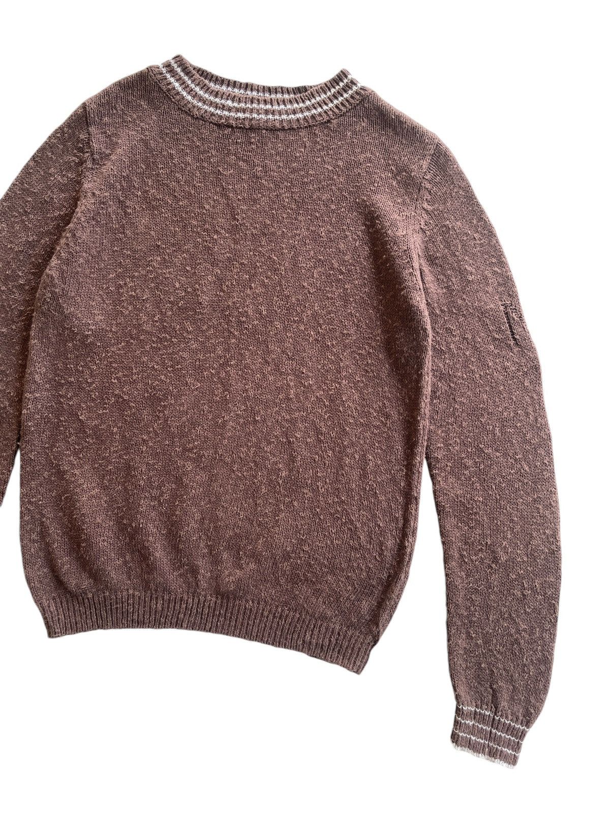 Mademoiselle Non Non Brown Knitted Sweater Size S / US 4 / IT 40 - 5 Thumbnail
