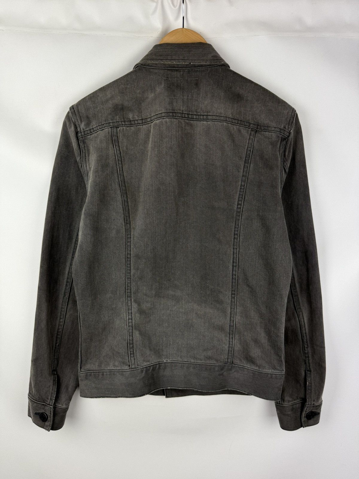 Allsaints Allsaints Eucild Men’s Denim Trucker Jacket Size Xs Size US XS / EU 42 / 0 - 15 Thumbnail
