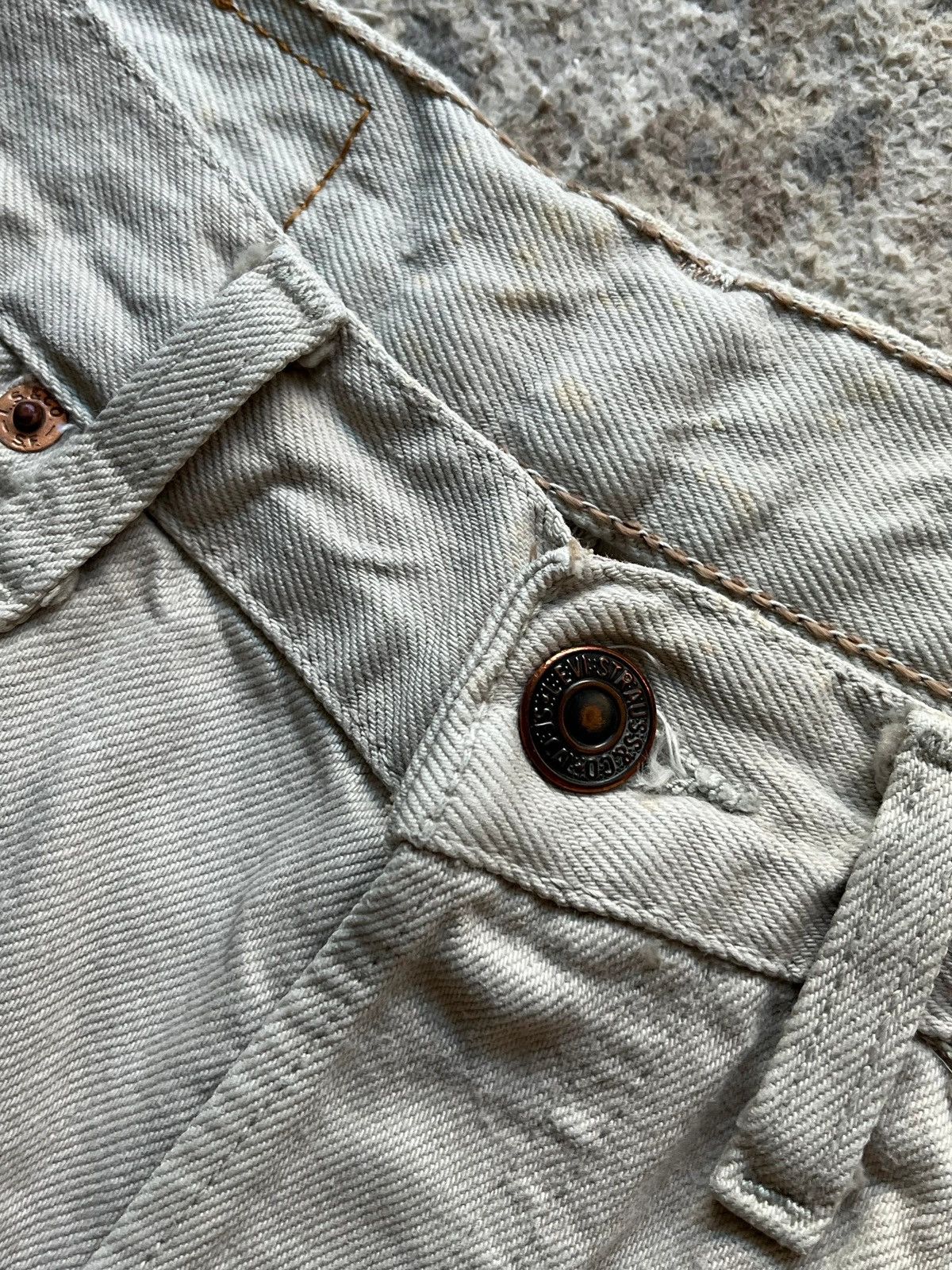 Levi's Levi’s 681 02 W 31 L 32 Beige 1998 Made in Spain Orange Tab Size US 31 - 2 Thumbnail