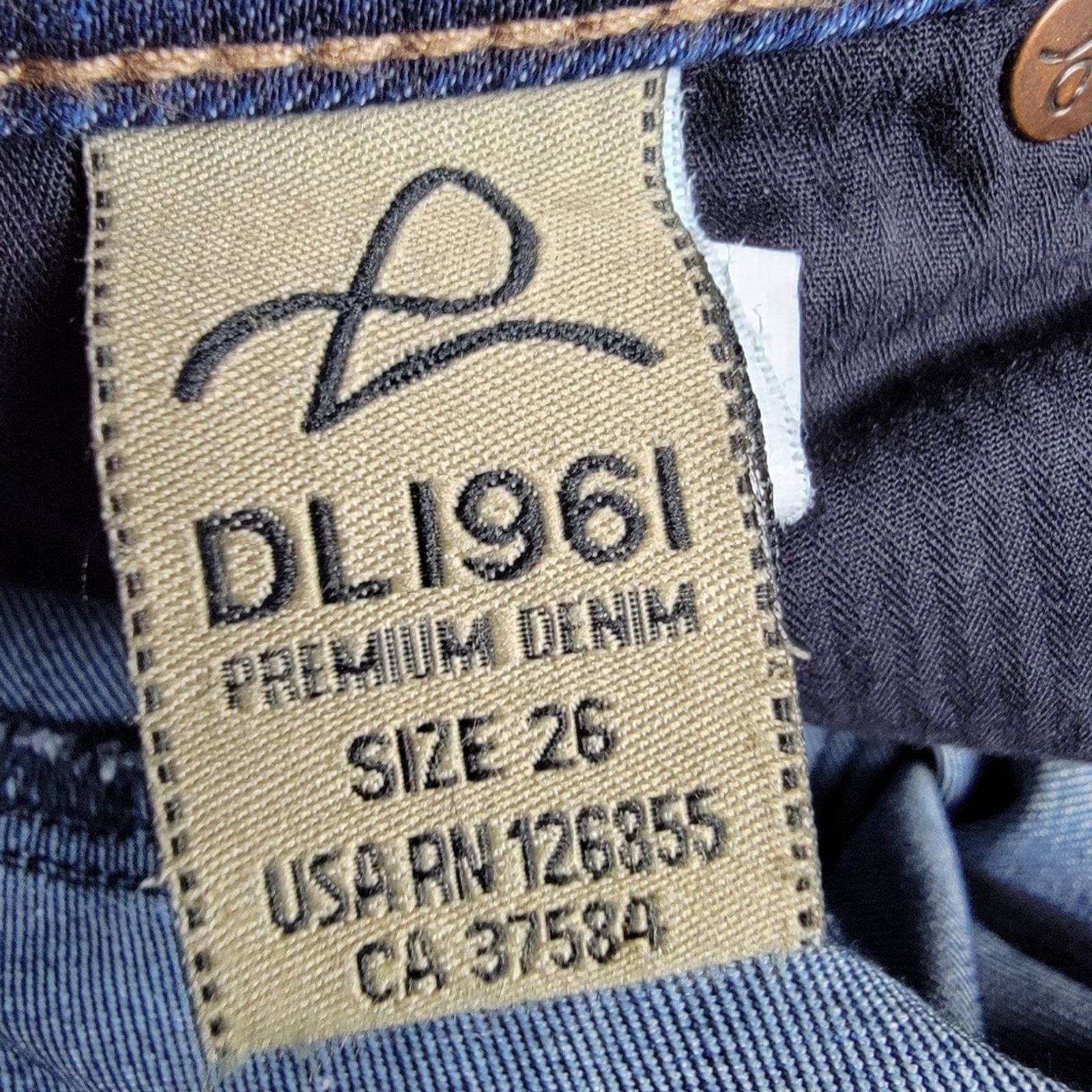DL1961 Revolve x DL1961 Sonic Slim Bootcut Dark Wash Jeans Size 26" / US 2 / IT 38 - 8 Thumbnail