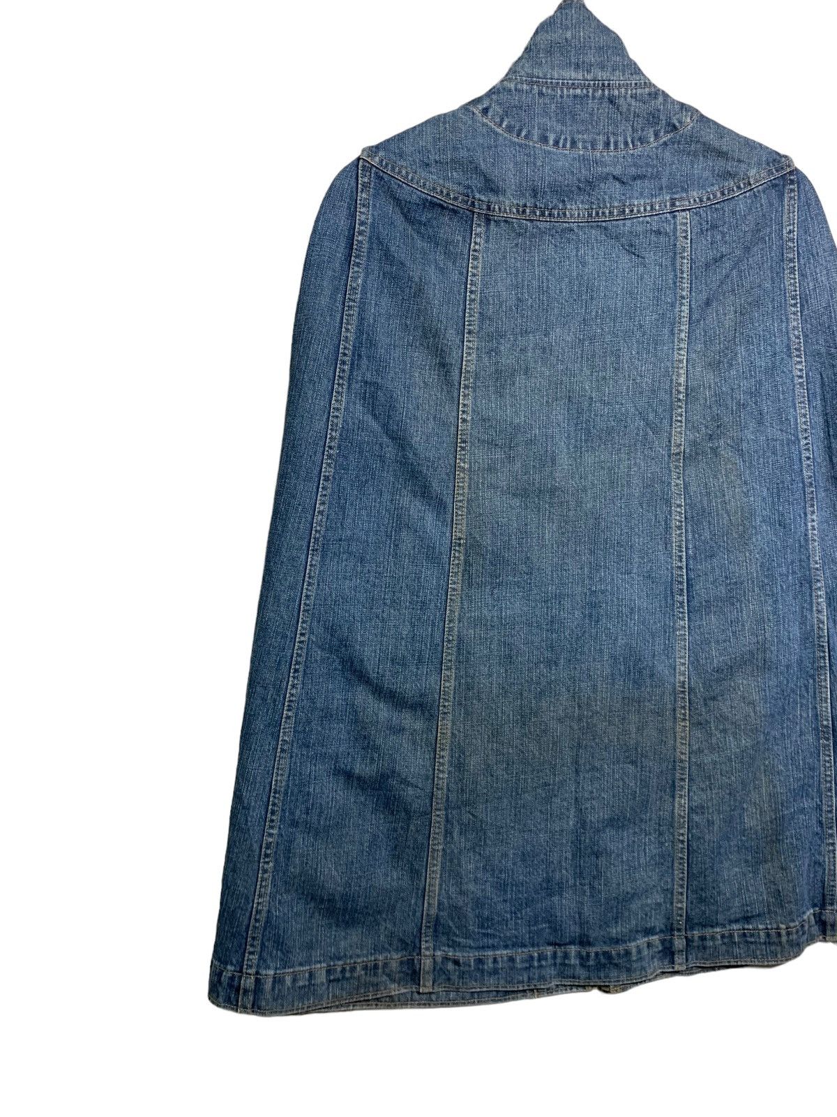 Hysteric Glamour 🔥HYSTERIC GLAMOUR DENIM PONCHO JACKET Size US L / EU 52-54 / 3 - 8 Thumbnail