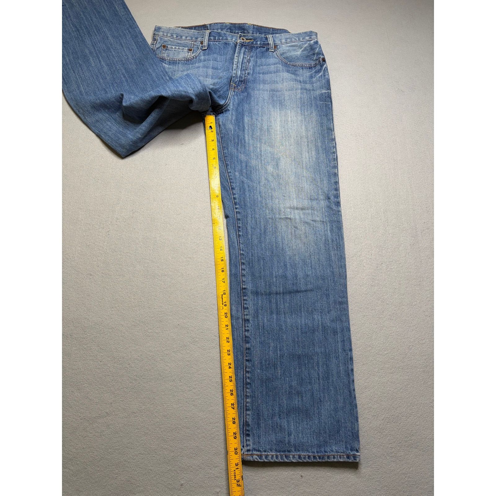 Lucky Brand Lucky Brand Sweet N Low Men’s Wide Leg Jeans Size 36 Y2K Size US 36 / EU 52 - 7 Thumbnail