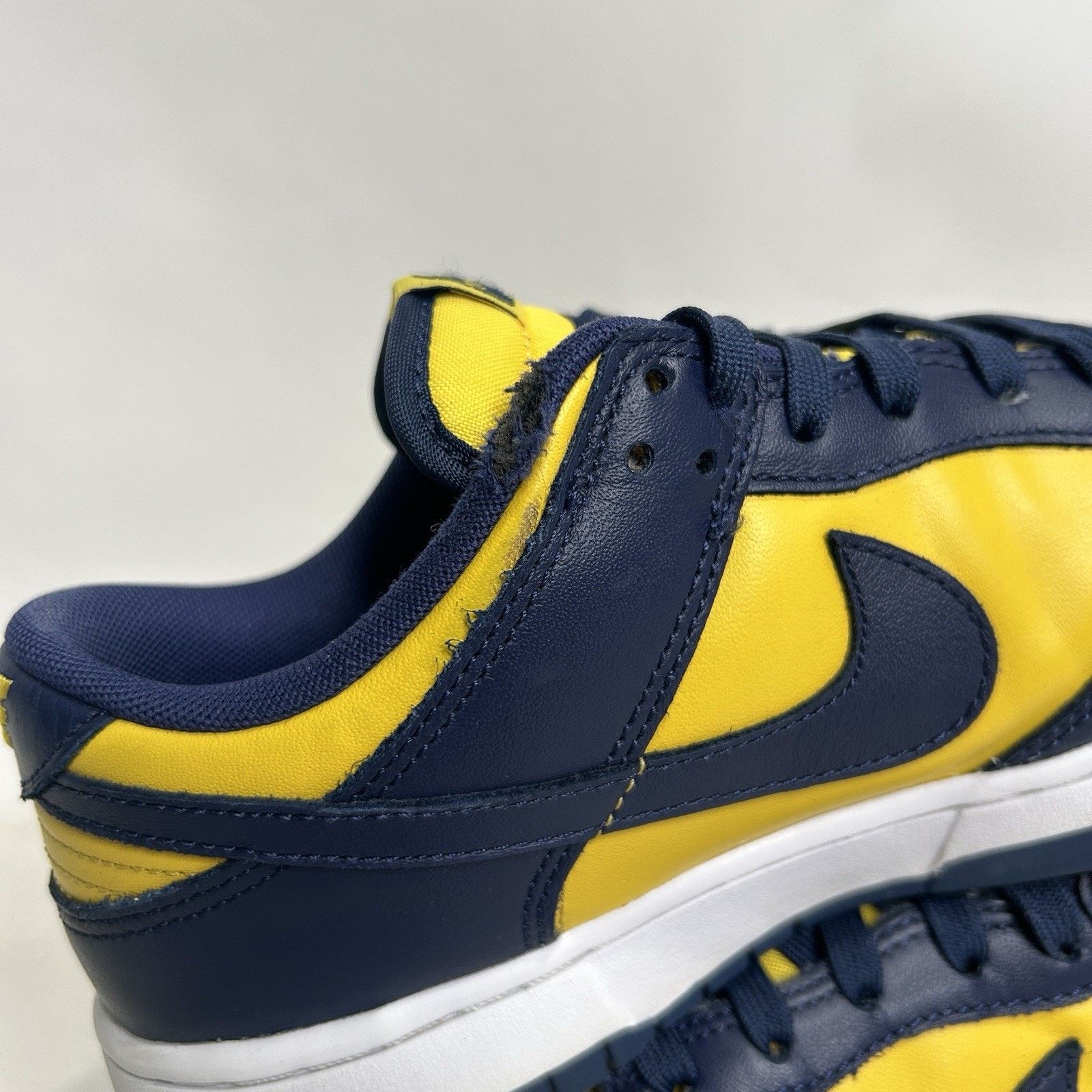Nike Nike Dunk Low Retro “Michigan/Yellow Blue” Size US 9 / EU 42 - 9 Thumbnail