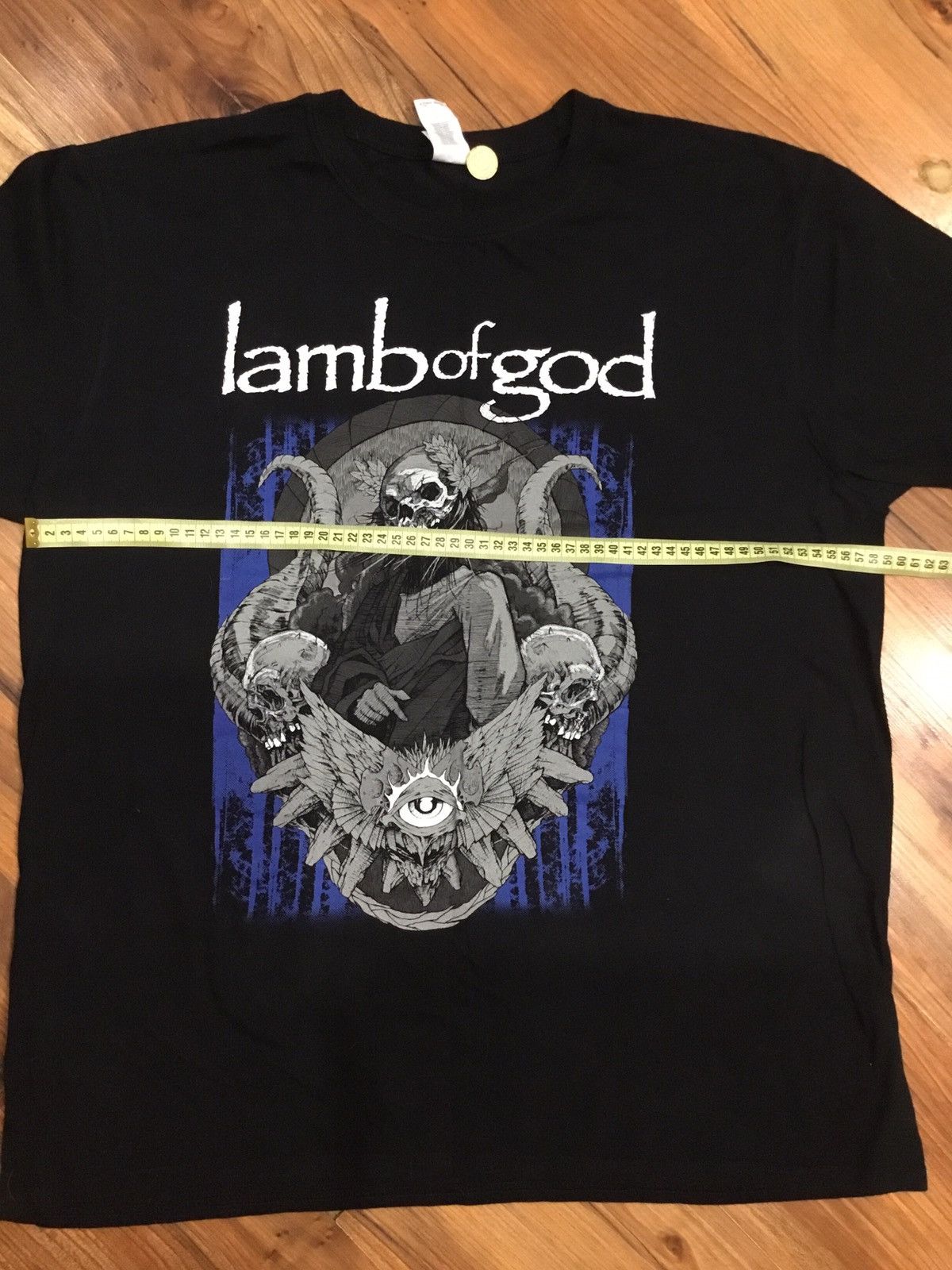 Gildan Rare Lamb Of God Band Metal 20118 Summer Concert Tour Size US XL / EU 56 / 4 - 7 Thumbnail