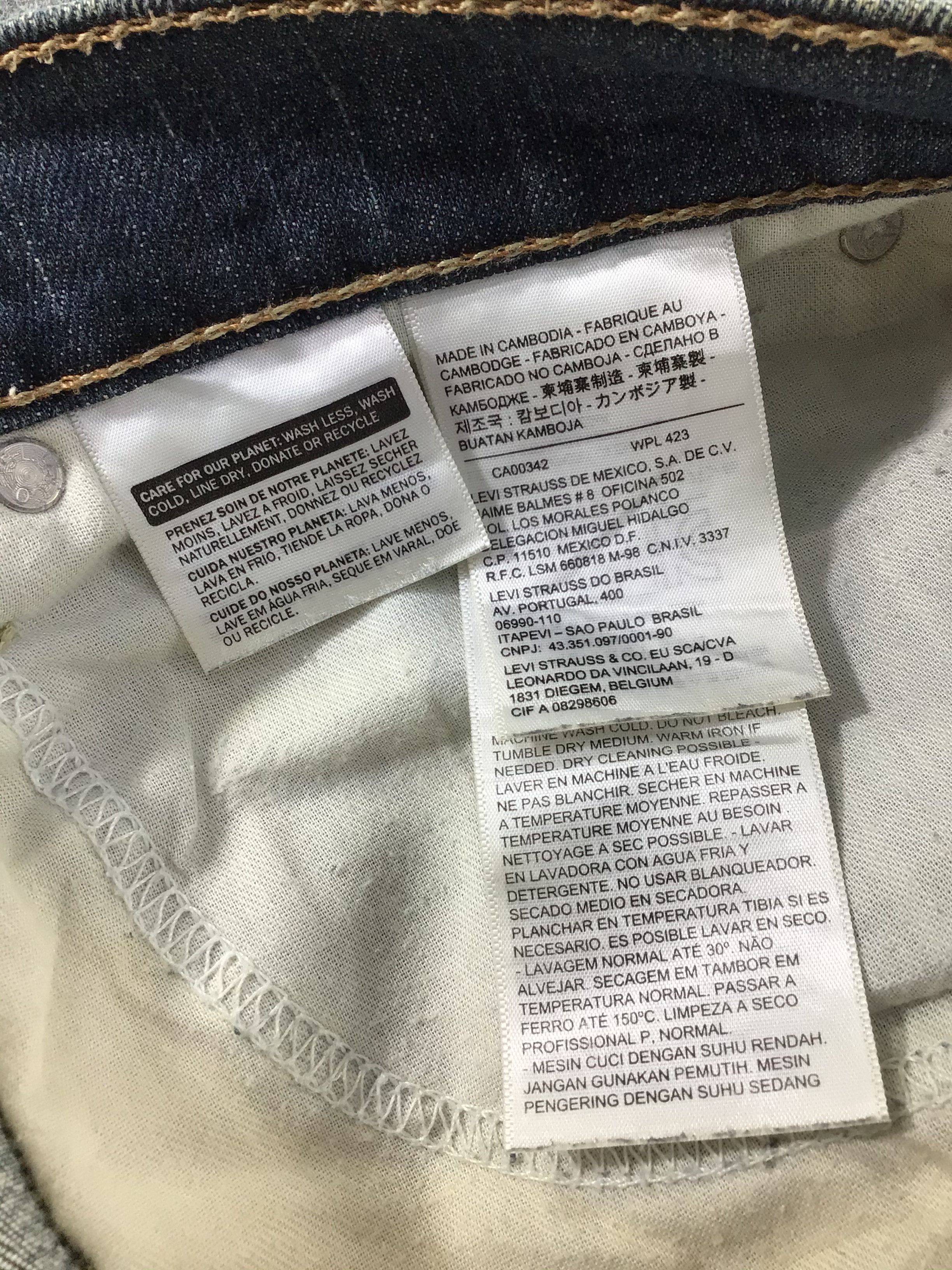 Levi's × Vintage Vintage Levis 505 Jeans-JM373 Size US 35 - 9 Thumbnail