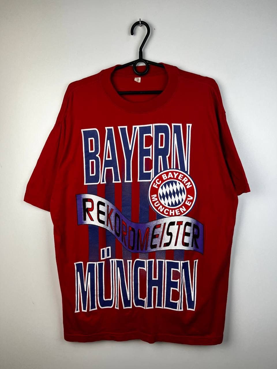Vintage Bayern Munchen 00s football vintage t-shirts size XL Size US XL / EU 56 / 4 - 1 Thumbnail
