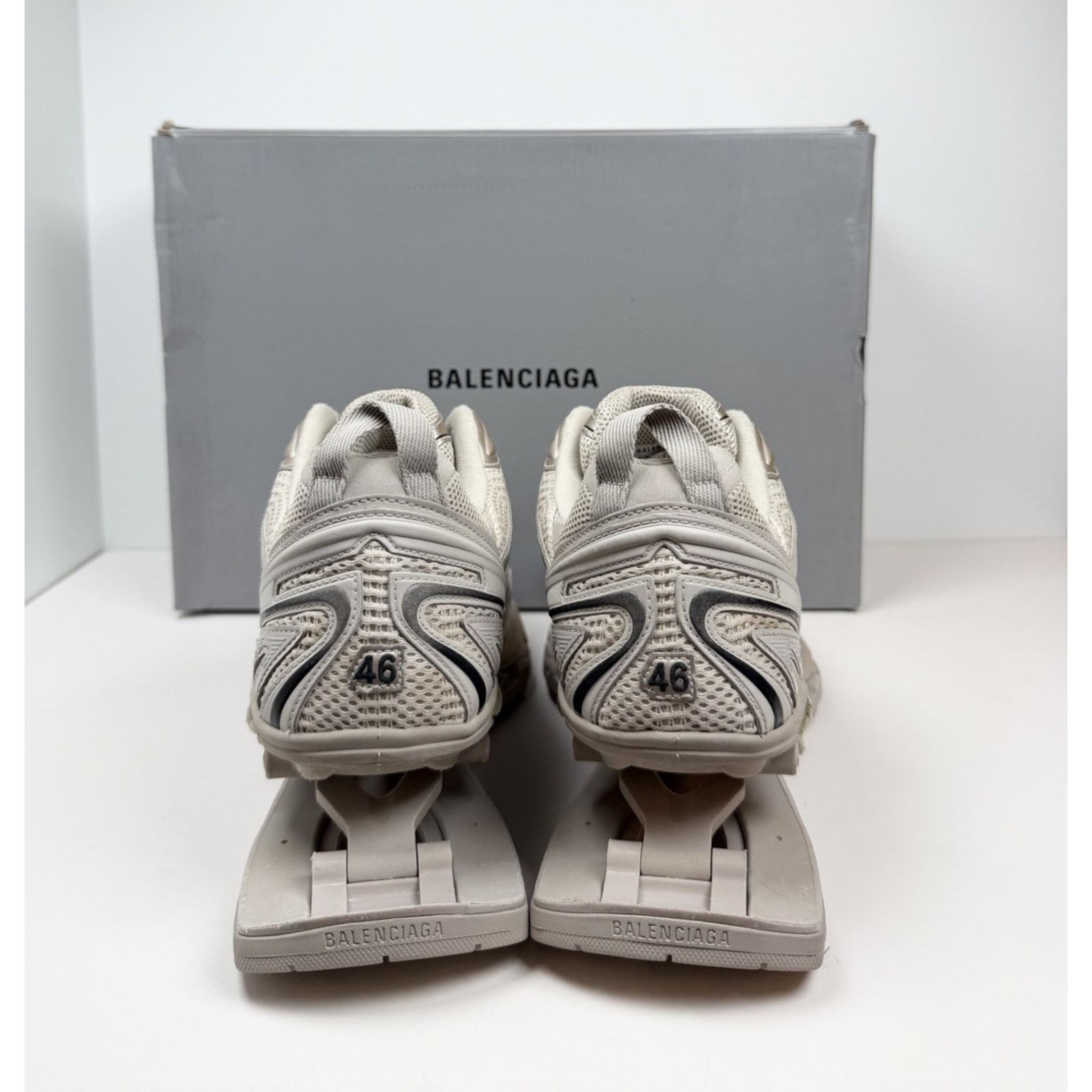 Balenciaga Size 46EU/13US - Balenciaga X-Pander Beige Mesh NEW Size US 13 / EU 46 - 5 Thumbnail