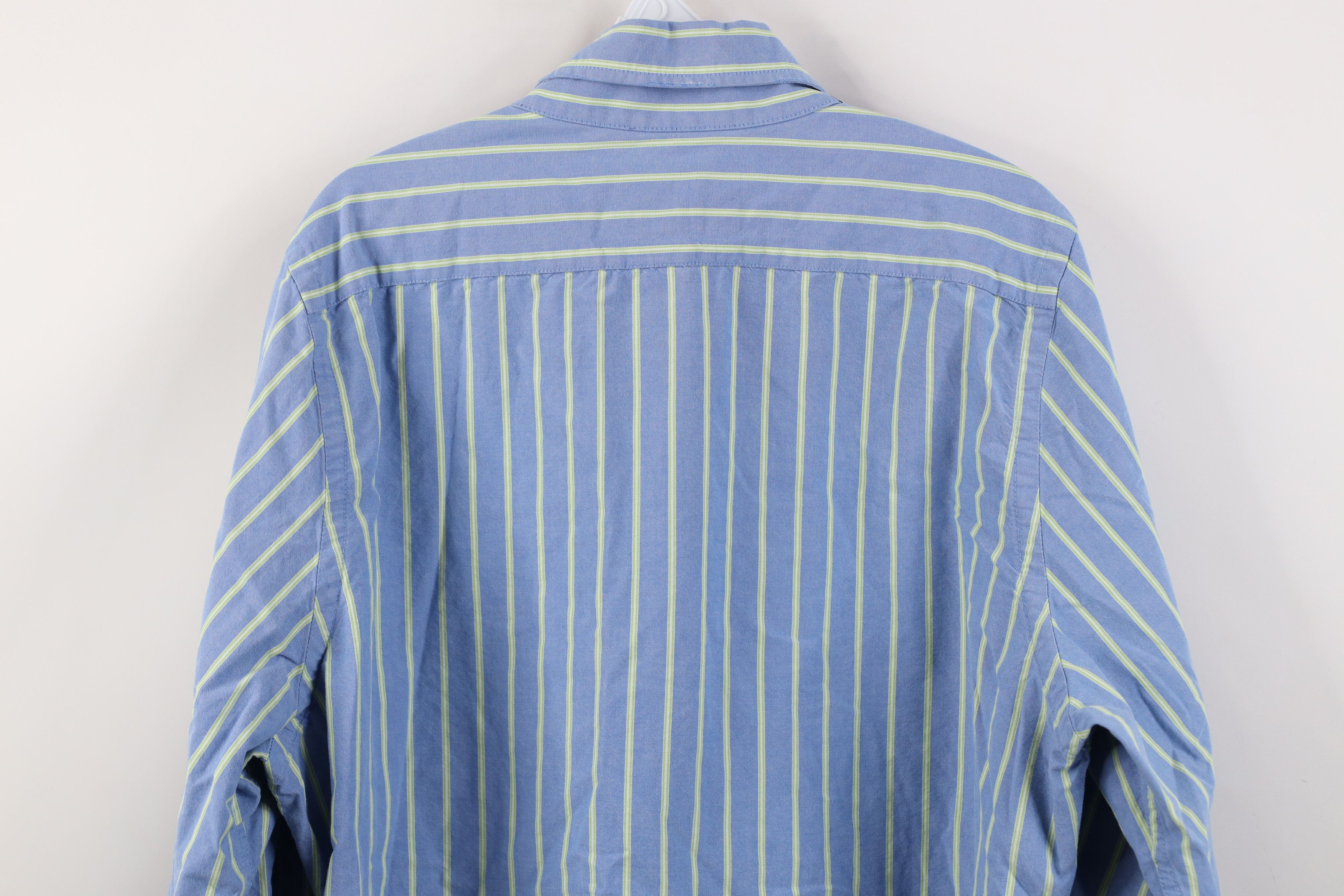 Abercrombie & Fitch Vintage 90s Y2K Abercrombie & Fitch Button Down Shirt Blue Size US XXL / EU 58 / 5 - 13 Thumbnail