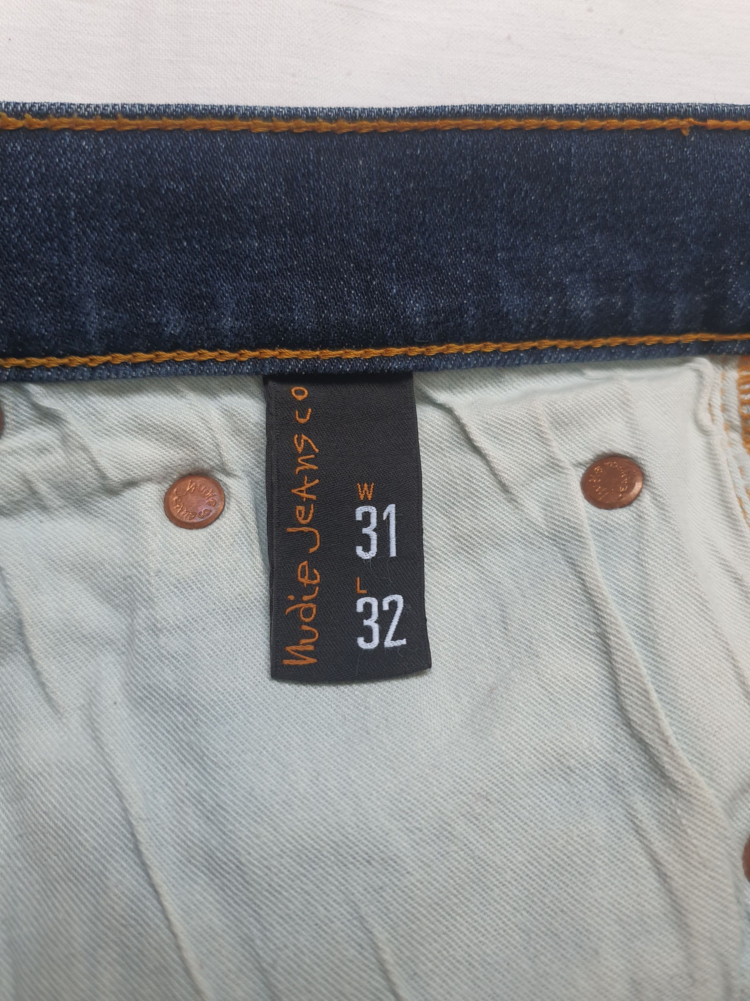 Nudie Jeans TUBE KELLY (N587) Women's Denim (Org. Dark Indigo Wash) Size 31" - 7 Thumbnail