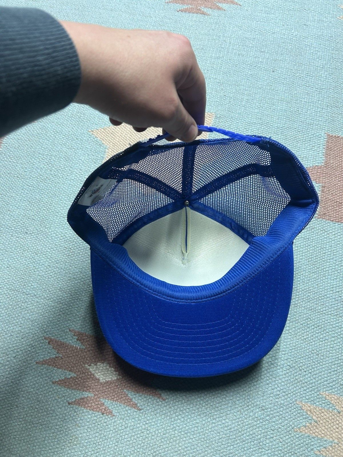 Vintage Vintage trucker hat Fick Excavating Michigan construction Size ONE SIZE - 5 Thumbnail