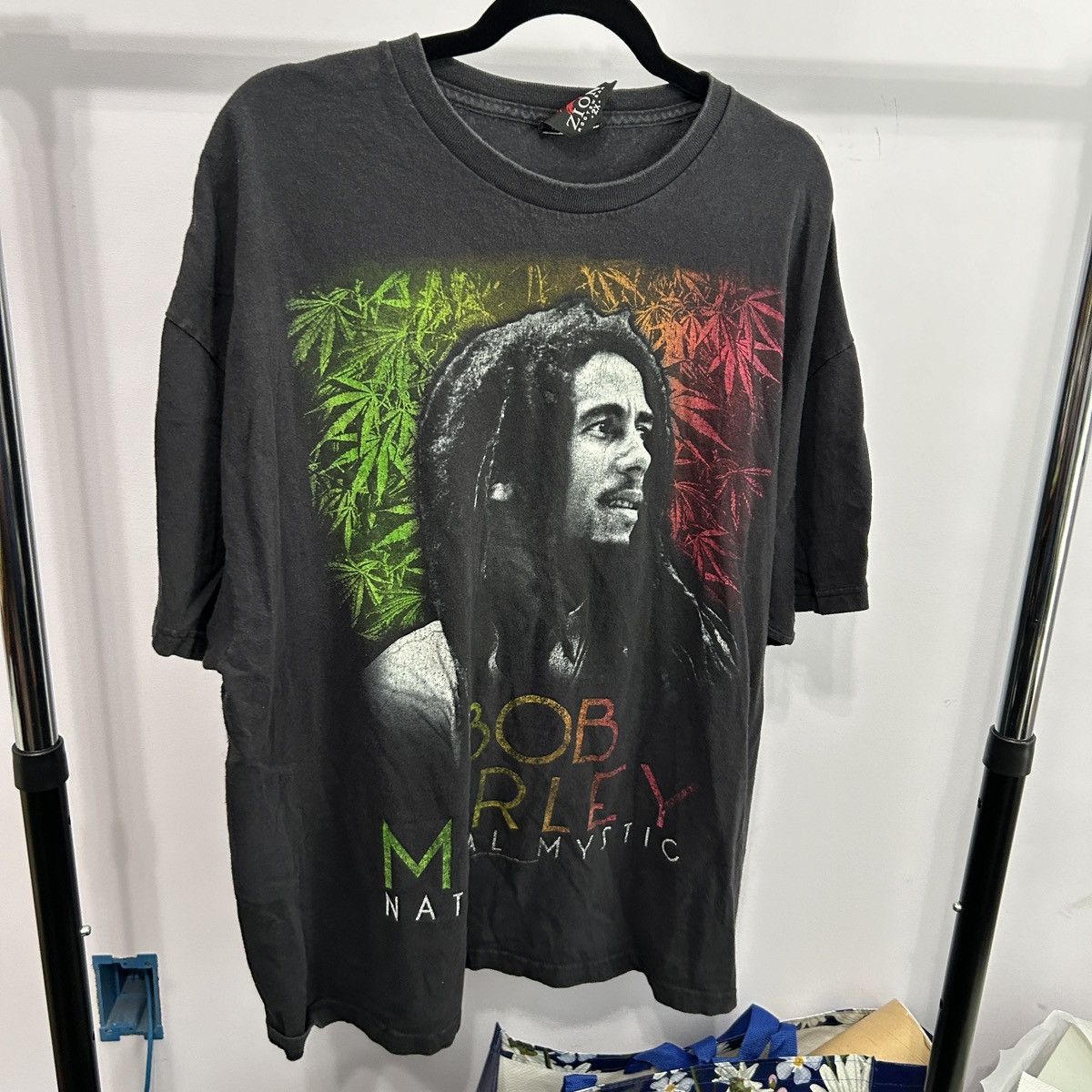Zion Rootswear Zion Rootswear Bob Marley 2009 Graphic Tshirt Sz 2X - "Joey" Size US XXL / EU 58 / 5 - 2 Thumbnail