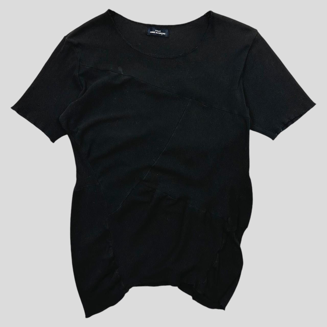 Tricot Comme des Garcons Comme Des Garçons Tricot 1991 Pleated Patchwork Top - OS Size M / US 6-8 / IT 42-44 - 1 Thumbnail