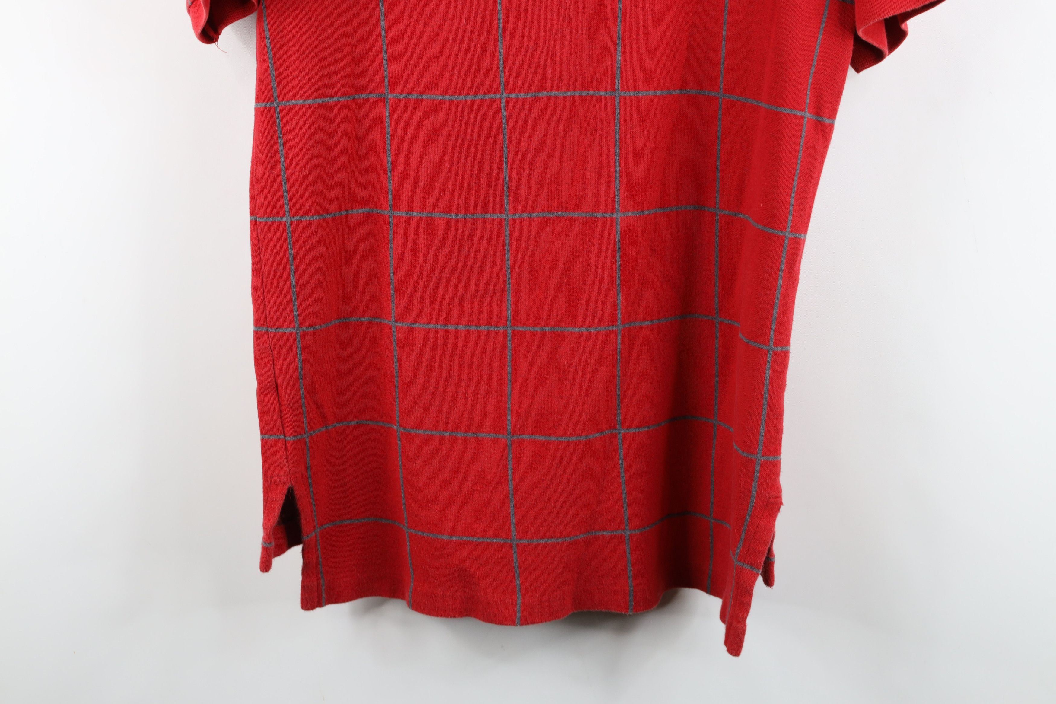 Ralph Lauren Vintage 90s Ralph Lauren Cotton Touch Polo Shirt Red Plaid Size US S / EU 44-46 / 1 - 13 Thumbnail