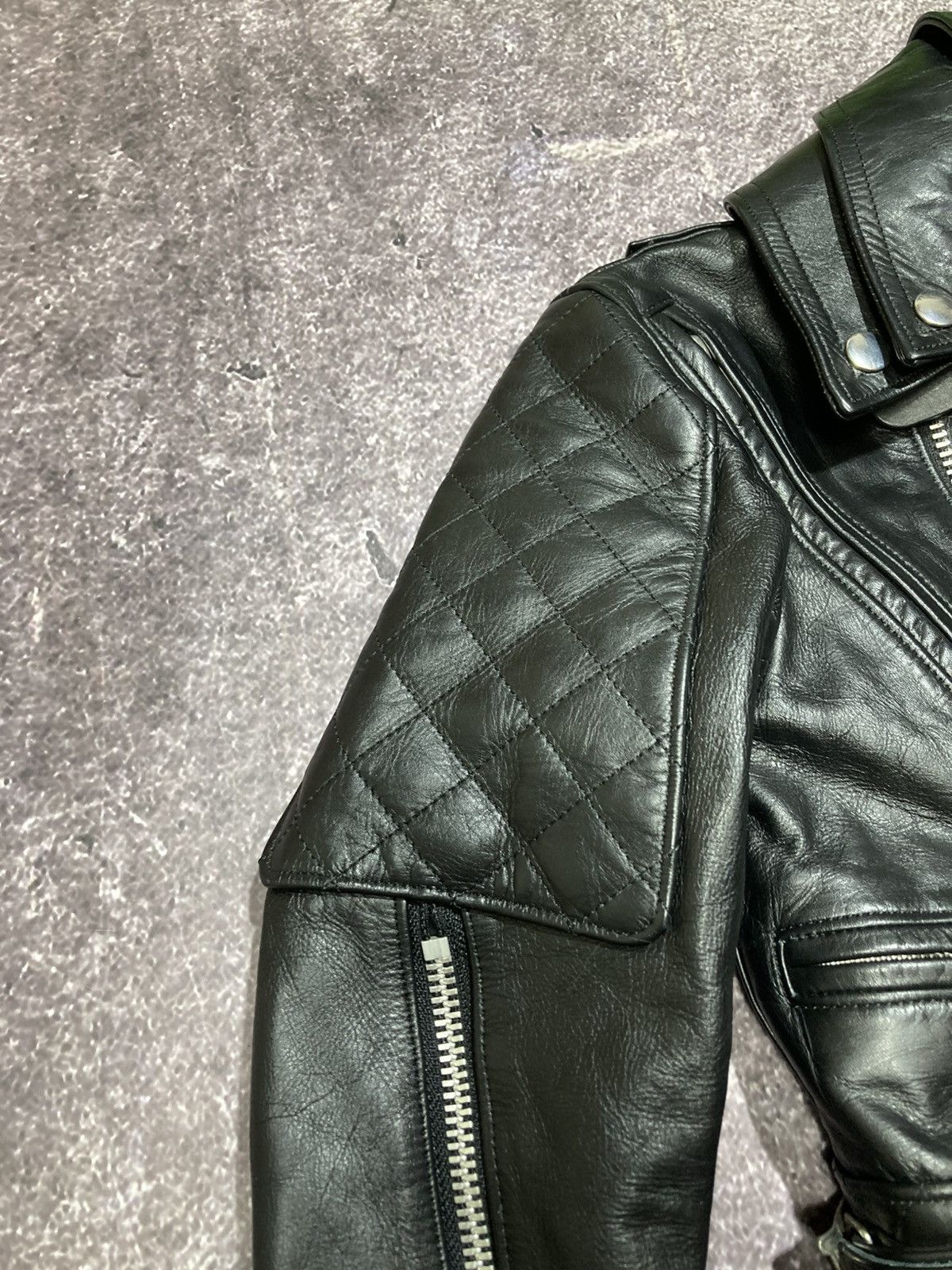 Undercover Undercover Leather Biker Jacket Style Punk Vivienne Westwood Size S / US 4 / IT 40 - 10 Thumbnail