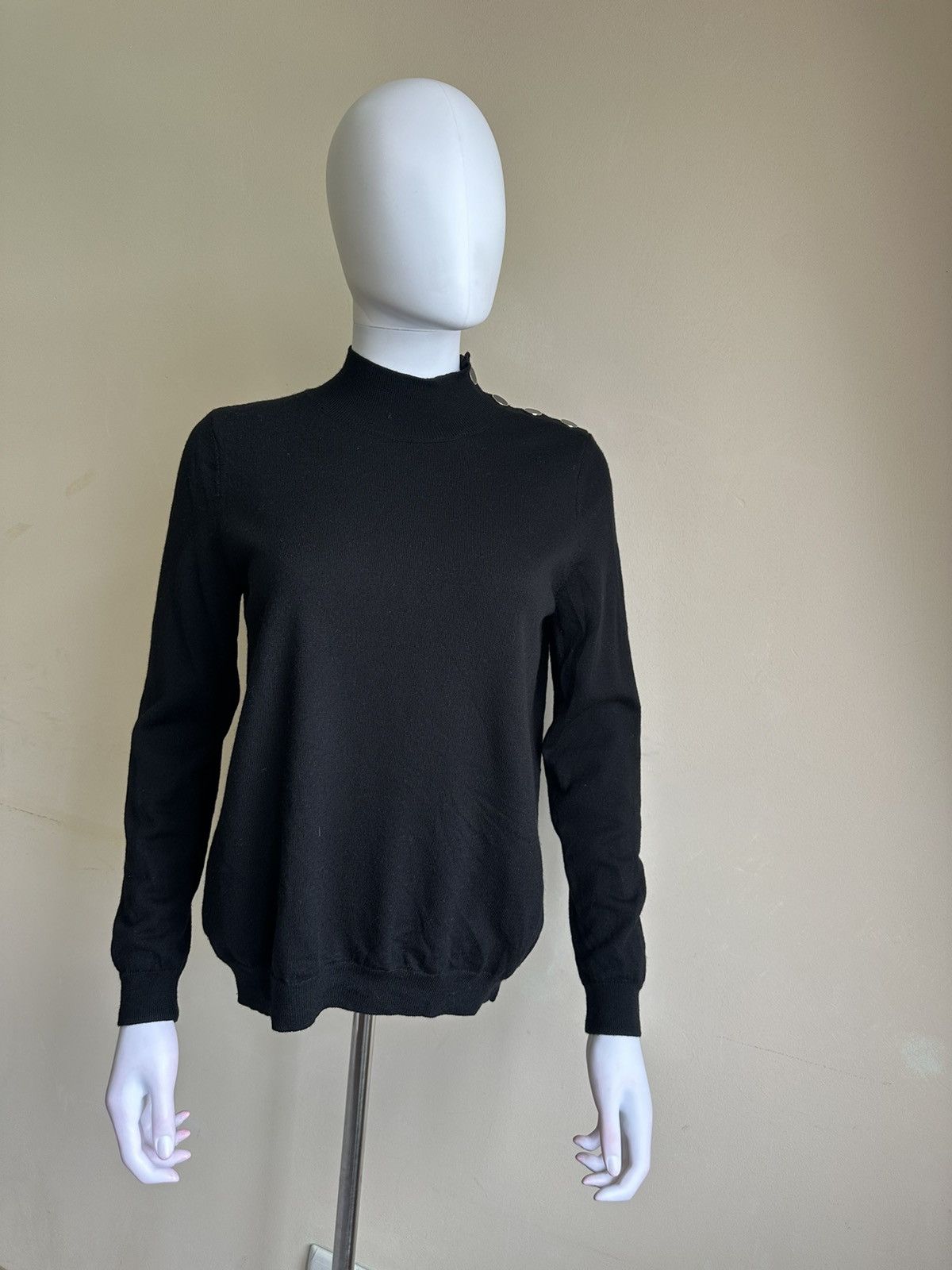 Sezane sweaters women La Maille Sezane Paris size M Black Italy Size M / US 6-8 / IT 42-44 - 2 Thumbnail