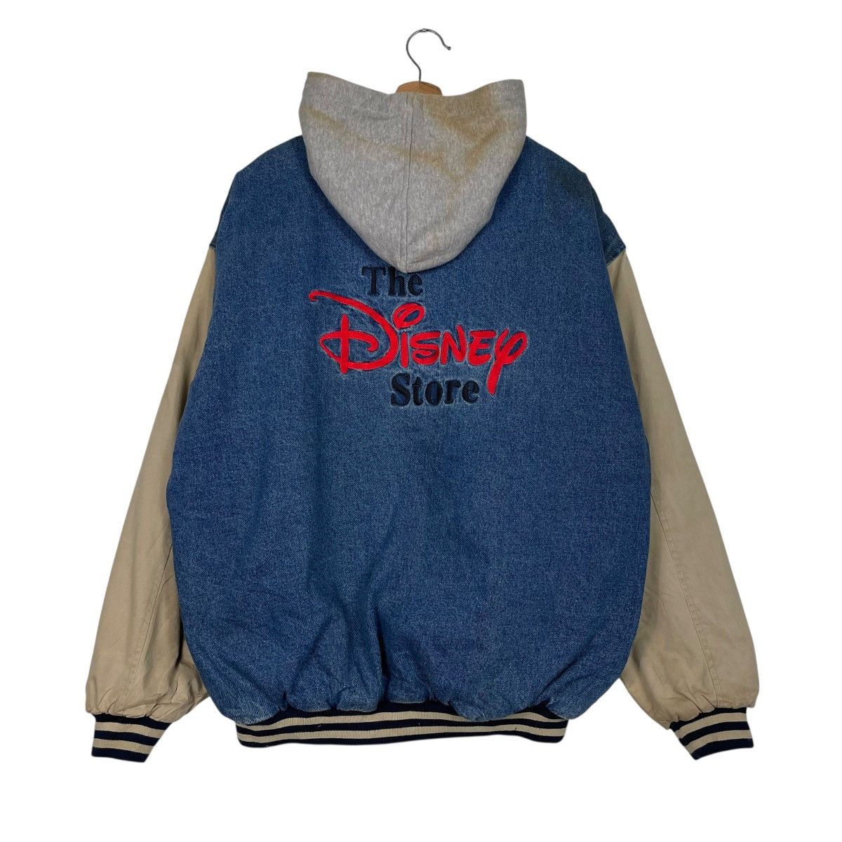 Disney The Disney Store Denim Varsity Jacket Size US L / EU 52-54 / 3 - 7 Thumbnail