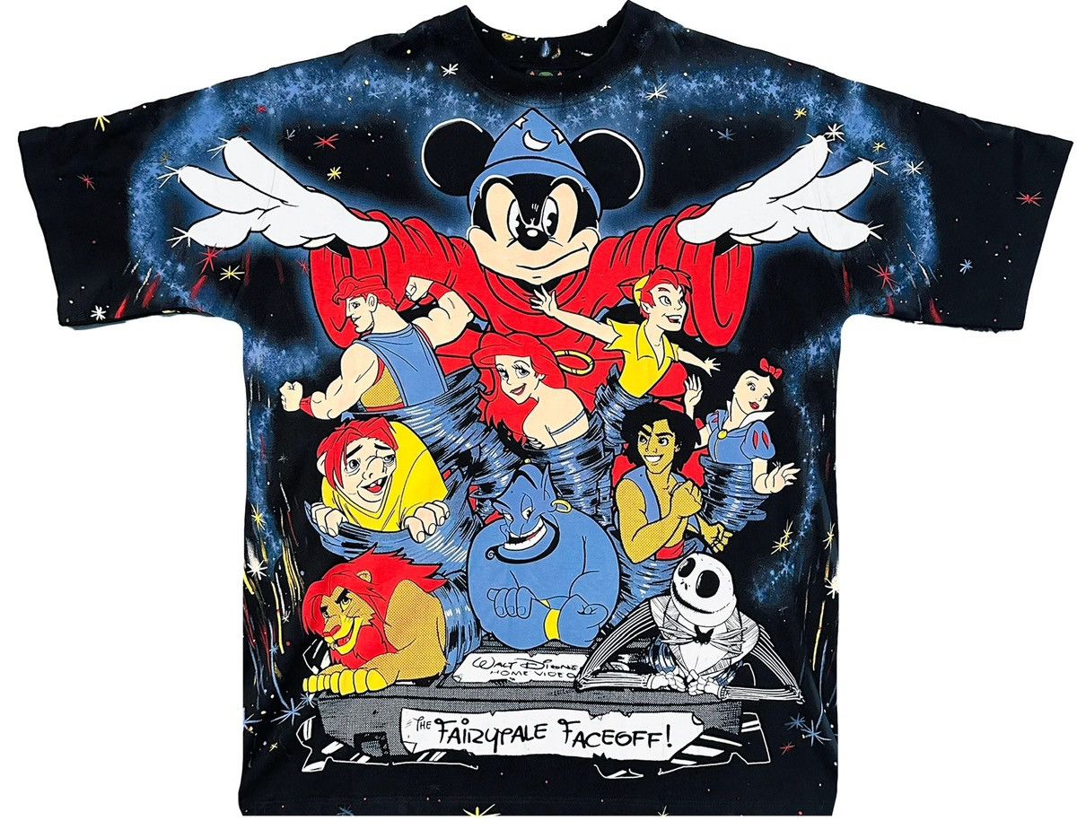 DBRUZE - DISNEY HEROES TEE - FAIRYTALE FACE-OFF (XL)