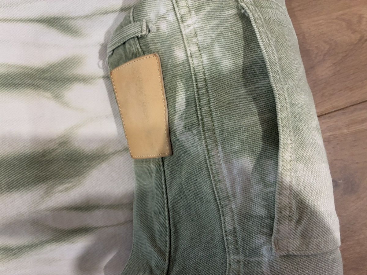 Louis Vuitton Louis Vuitton Virgil Abloh Sage & White Tie-Dye Denim jeans Size US 32 / EU 48 - 6 Thumbnail