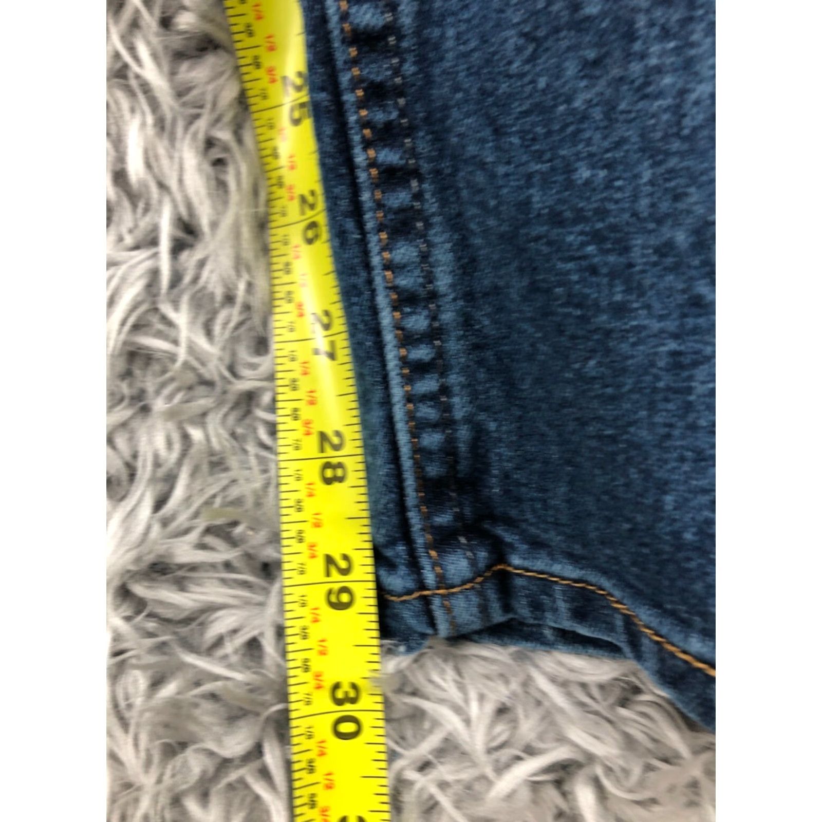 Wrangler Wrangler Jeans Straight Denim Blue 40 Mens Regular Mid Rise 30 Inseam 5-Pocket Belt Loops 40x30 Size US 40 / EU 56 - 3 Thumbnail
