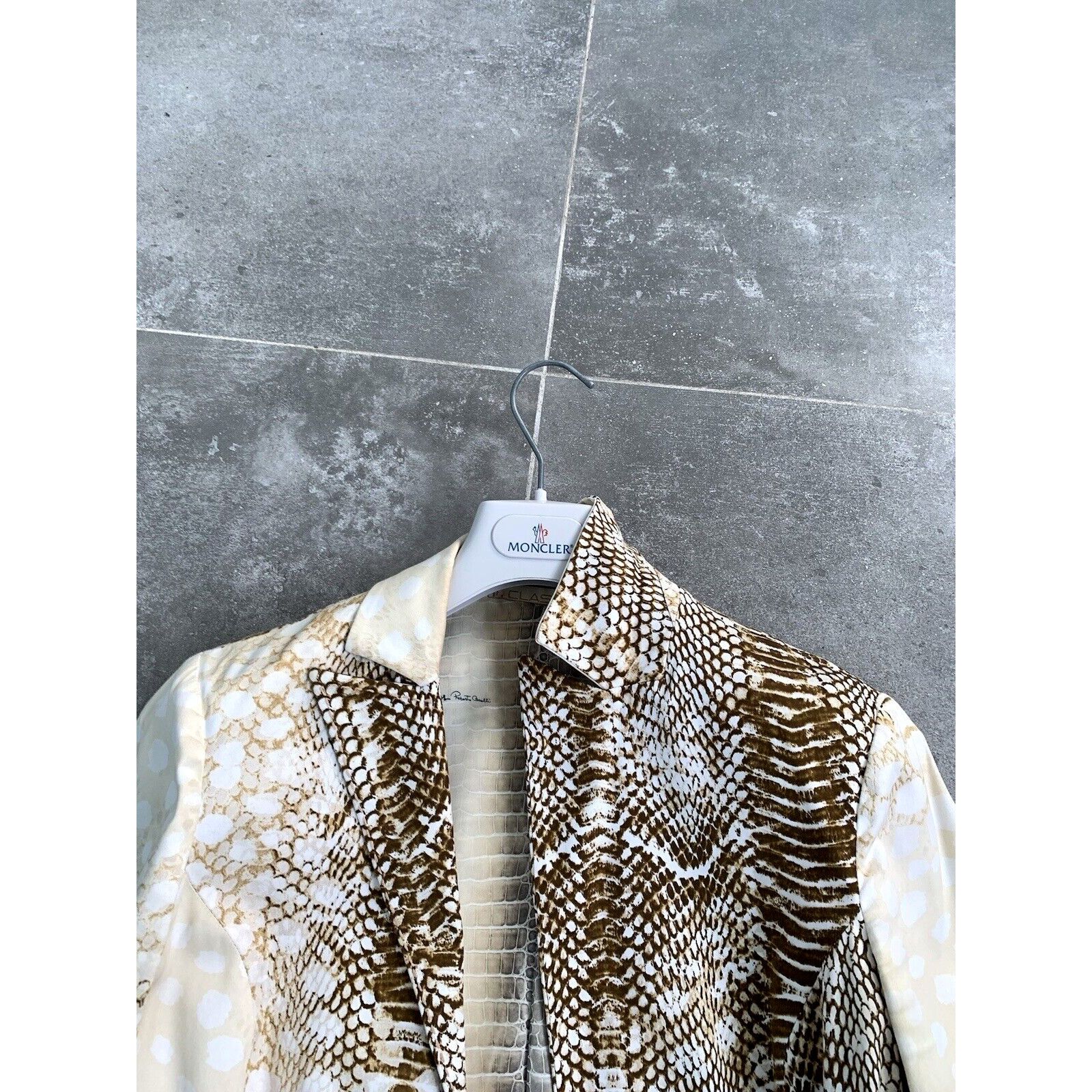 Roberto Cavalli × Vintage Women's ROBERTO CAVALLI Lizard Blazer Jacket SZ S-M EU 36-38 Size M / US 6-8 / IT 42-44 - 19 Thumbnail