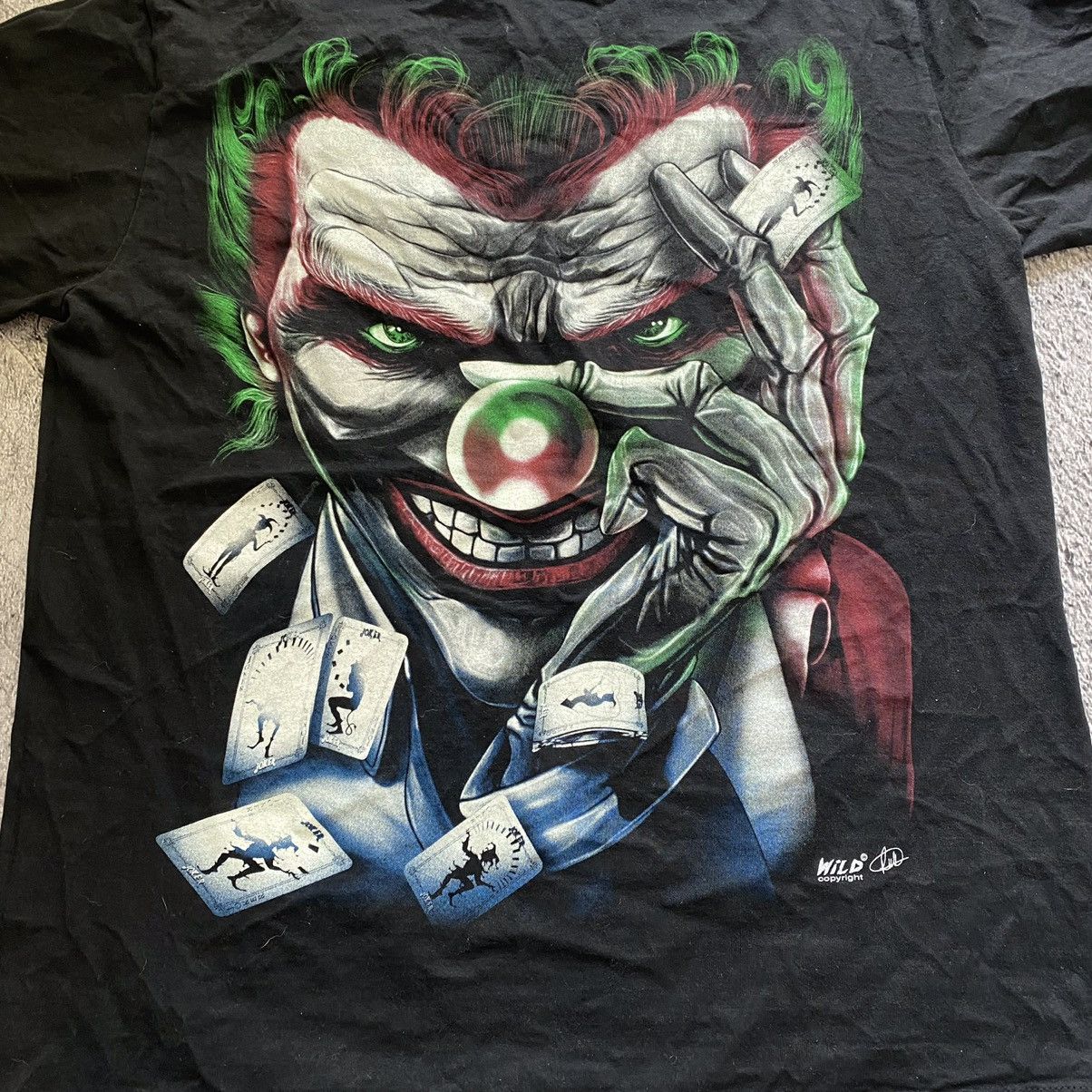 Japanese Brand Vintage T-shirt joker 3d print oversize fit Size US L / EU 52-54 / 3 - 12 Thumbnail