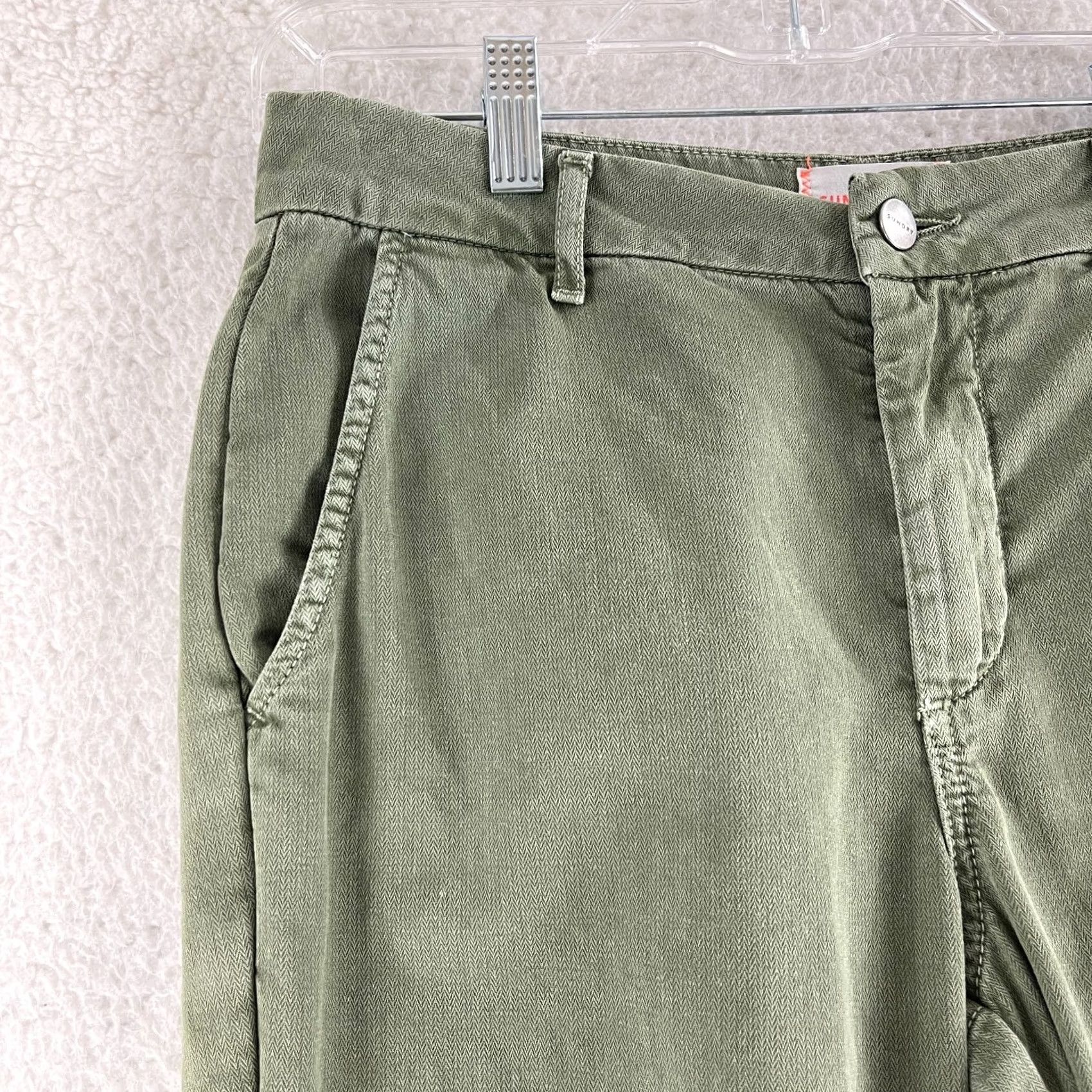 Sundry Sundry Pants Womens Size 26 Green Jogger Mid-Rise Tapered Casual Jeans? Size 26" / US 2 / IT 38 - 4 Thumbnail