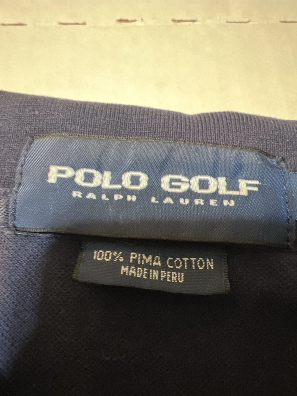 Polo Ralph Lauren Vintage Ralph Lauren Polo Golf Shirt 100% Pima Cotton Size US XL / EU 56 / 4 - 8 Thumbnail