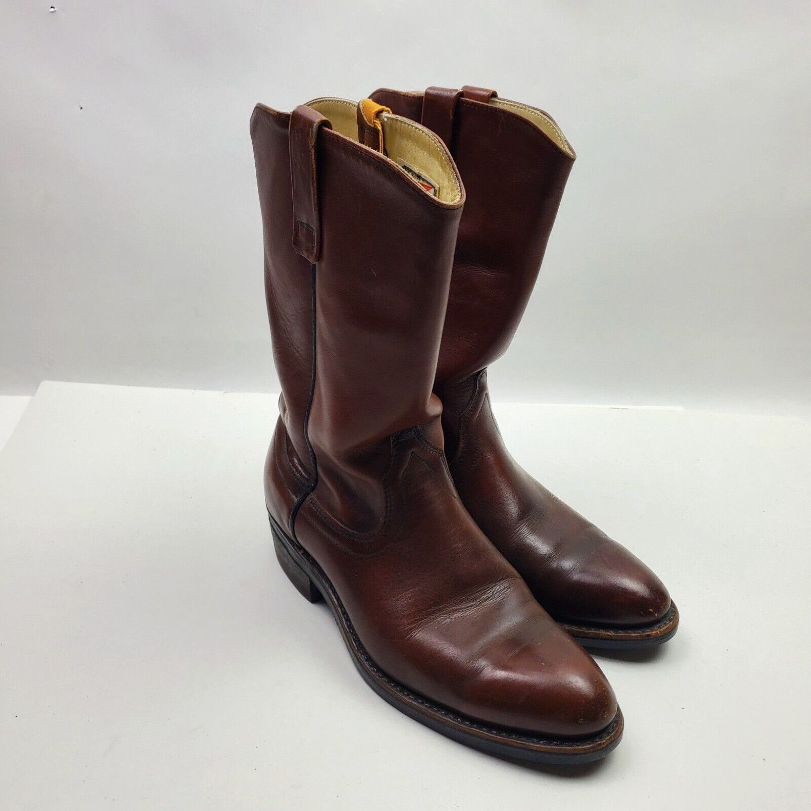 Red Wing Red Wing Pecos 1472 Leather Cowboy Work Boots Mens Size 8.5 C USA 8.5C Wide Grailed