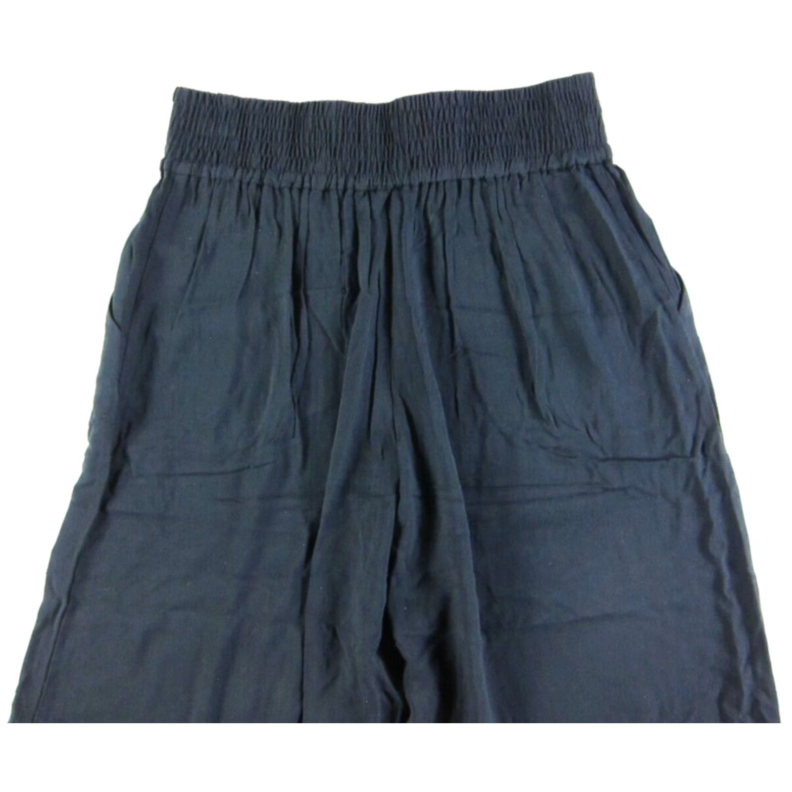 Industrie NWT Industry Republic Clothing Slate Blue Pocket High Rise Wide Leg Capri Pant L Size 36" / US 14 / IT 50 - 5 Thumbnail
