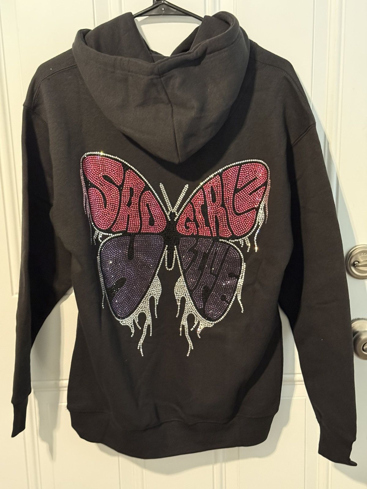 Other Sad Boyz the Sad Girlz Crystal Butterfly hoodie Size S / US 4 / IT 40 - 3 Thumbnail