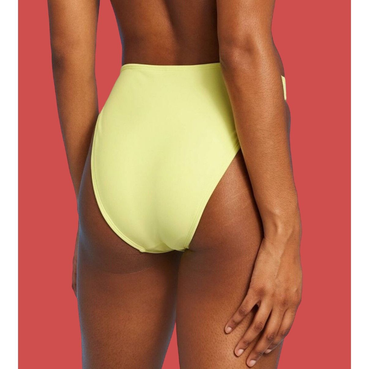 Other Wild Fable -Women's Mid-Waist Extra High Leg Cheeky Bikini B Size ONE SIZE - 2 Thumbnail