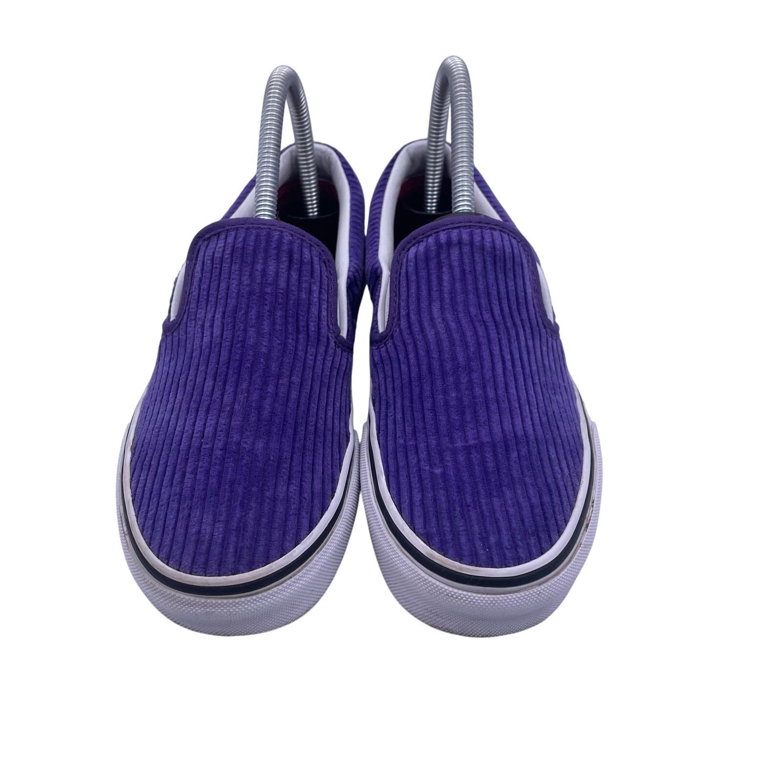 Vans VANS OTW Chunky Corduroy Purple Slip On Skate Shoes Womens 6 Size US 6 / IT 36 - 3 Thumbnail